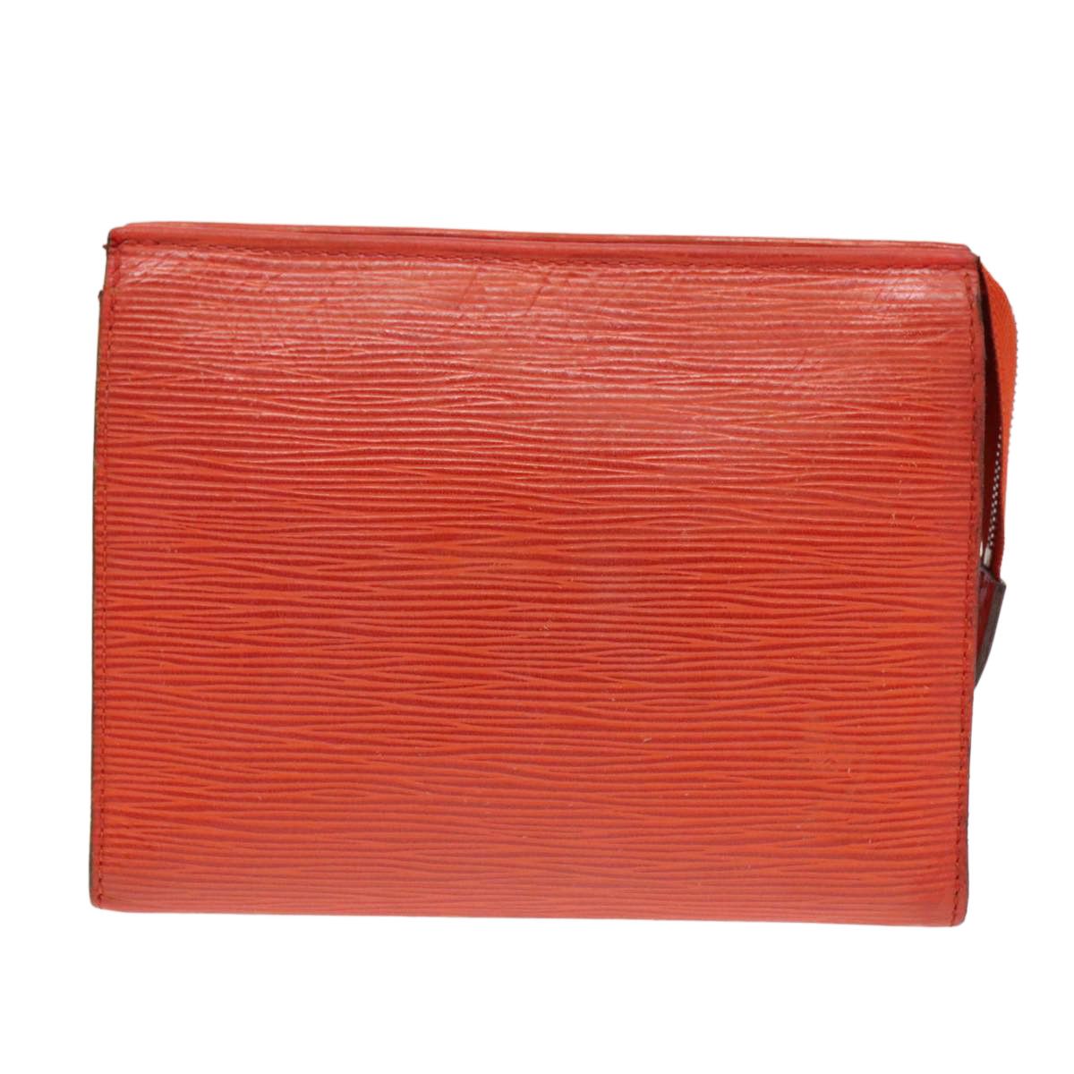 Louis Vuitton Trousse De Toilette Orange Leather Clutch Bag (Pre-Owned) Size ONE SIZE - 1 Thumbnail