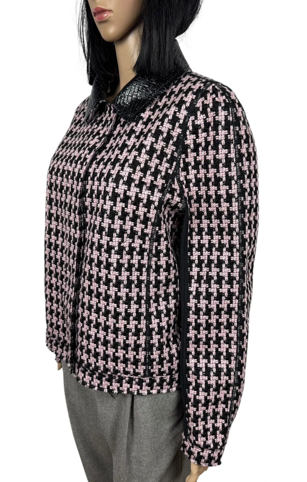 Other Marc Cain Reversible Jacket Wool Acrylic Knit size 3 Size M / US 6-8 / IT 42-44 - 4 Thumbnail