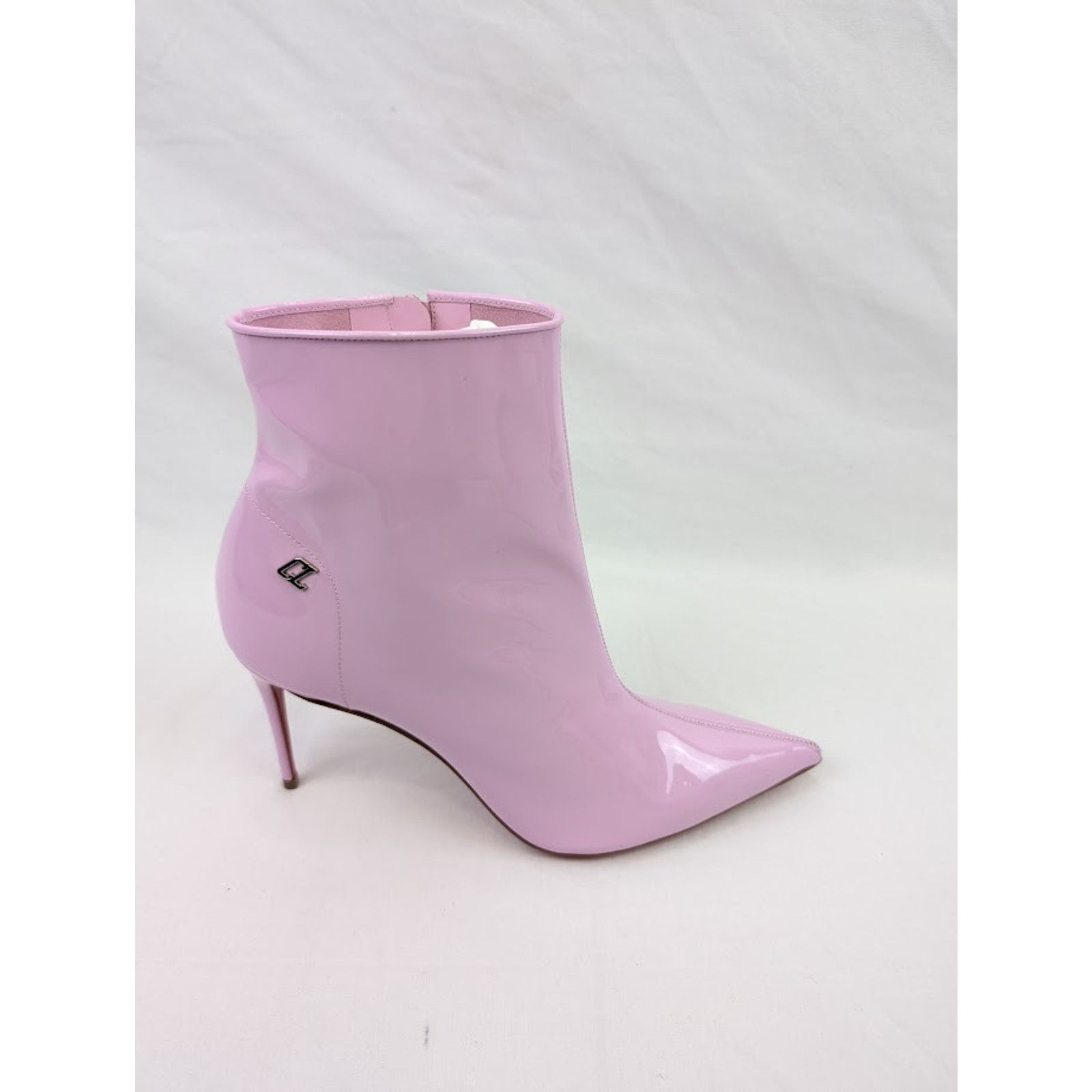 Christian Louboutin o1rshd1 Patent Soft Sporty Kate Booty 85 in Lin Pinkador Size US 11 / IT 41 - 3 Thumbnail