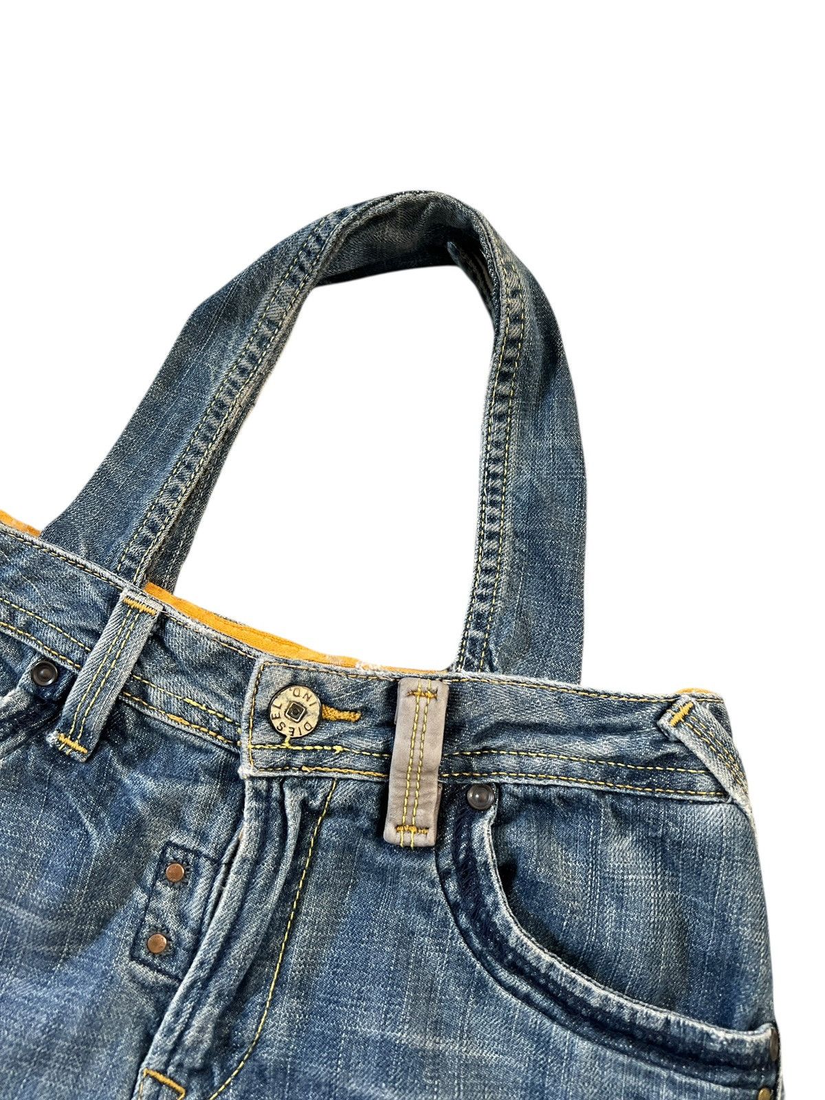 Diesel Diesel Custom Made Denim Shoulder Bag Size ONE SIZE - 3 Thumbnail