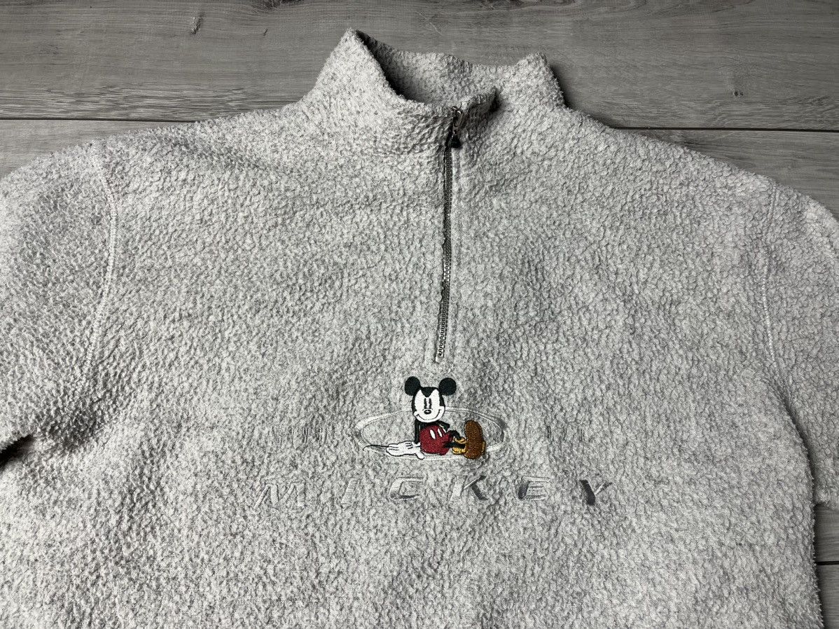Disney Vintage Disney fleece 1/4 zip mickey size Medium Size US M / EU 48-50 / 2 - 3 Thumbnail
