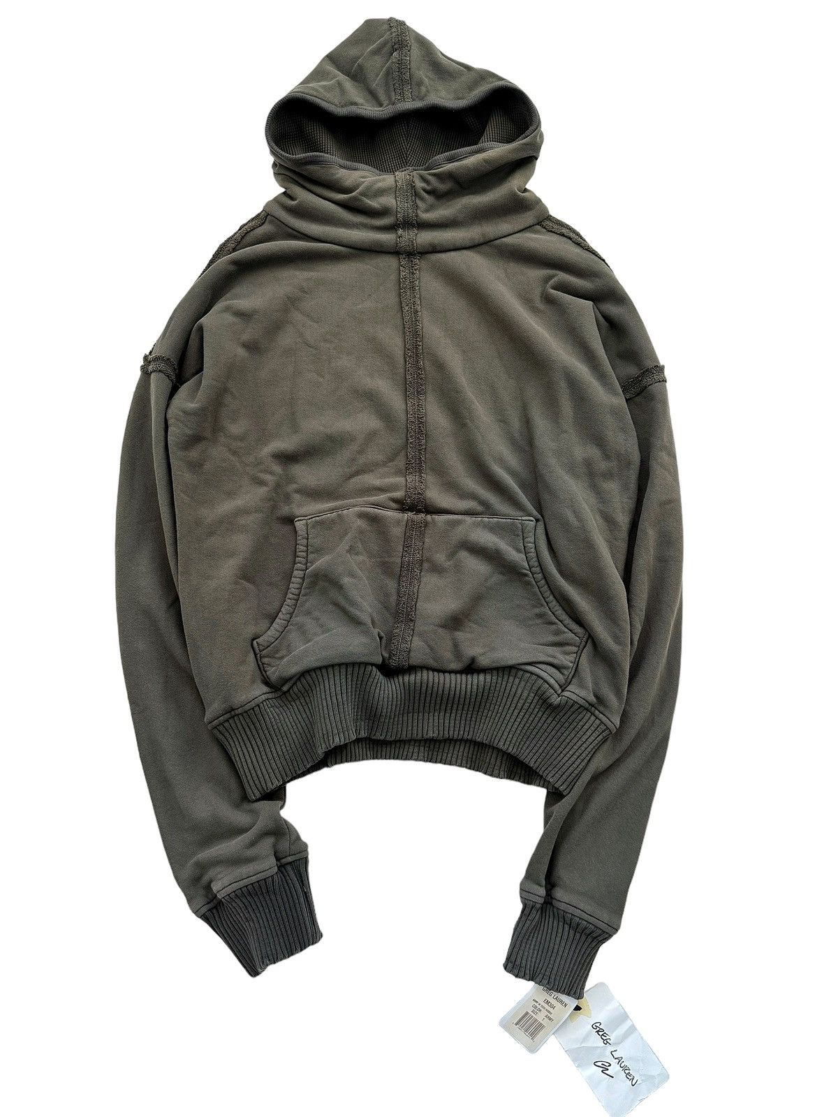 Greg Lauren Sz1 Army Hi Tech Hoodie Cowl Size US S / EU 44-46 / 1 - 2 Thumbnail