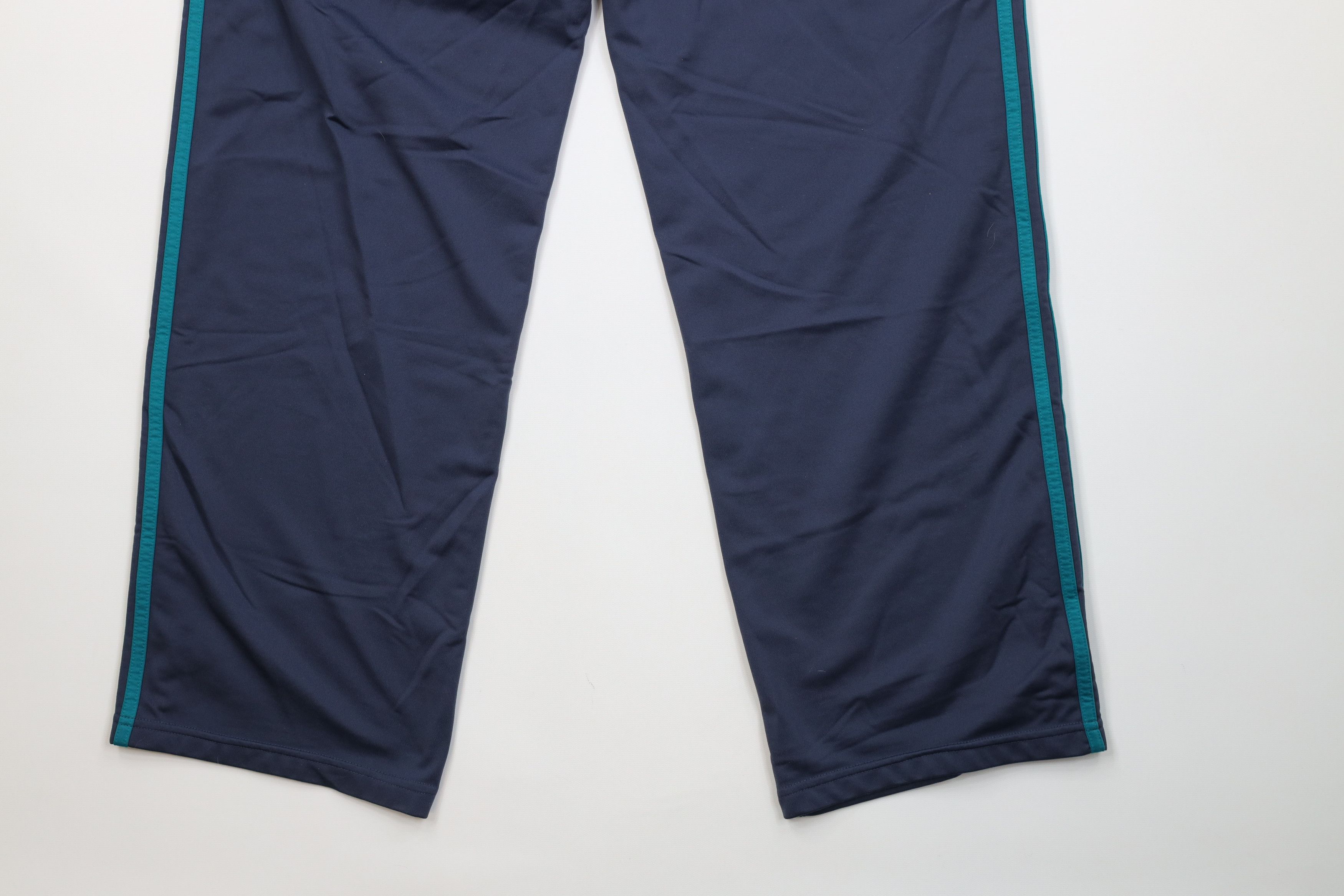 Adidas Vintage Y2K Adidas Wide Leg Sweatpants Pants Steel Blue Size US 36 / EU 52 - 12 Thumbnail
