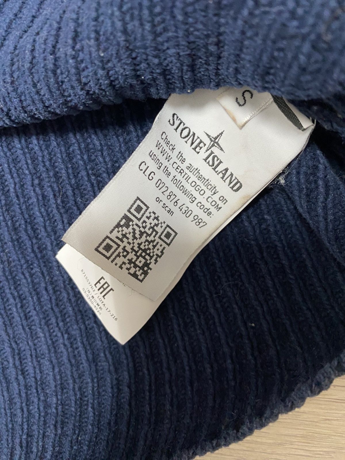 Stone Island Stone Island Vintage Velvet Sweatshirt Casual Size US S / EU 44-46 / 1 - 4 Thumbnail