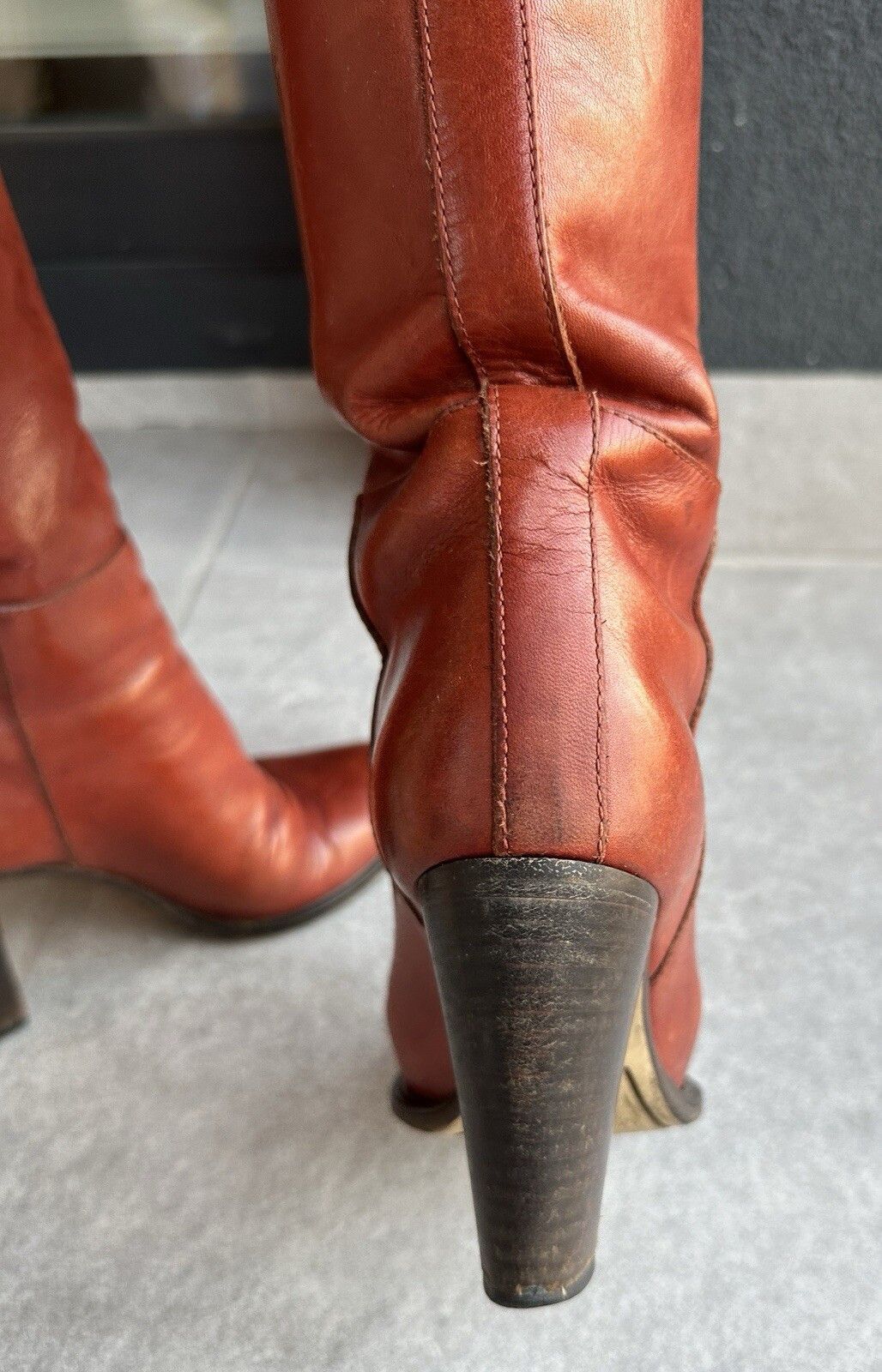 A.F. Vandevorst A.F. Vandevorst Womens High Leather Ankle Boots size 36 Size US 6 / IT 36 - 8 Thumbnail