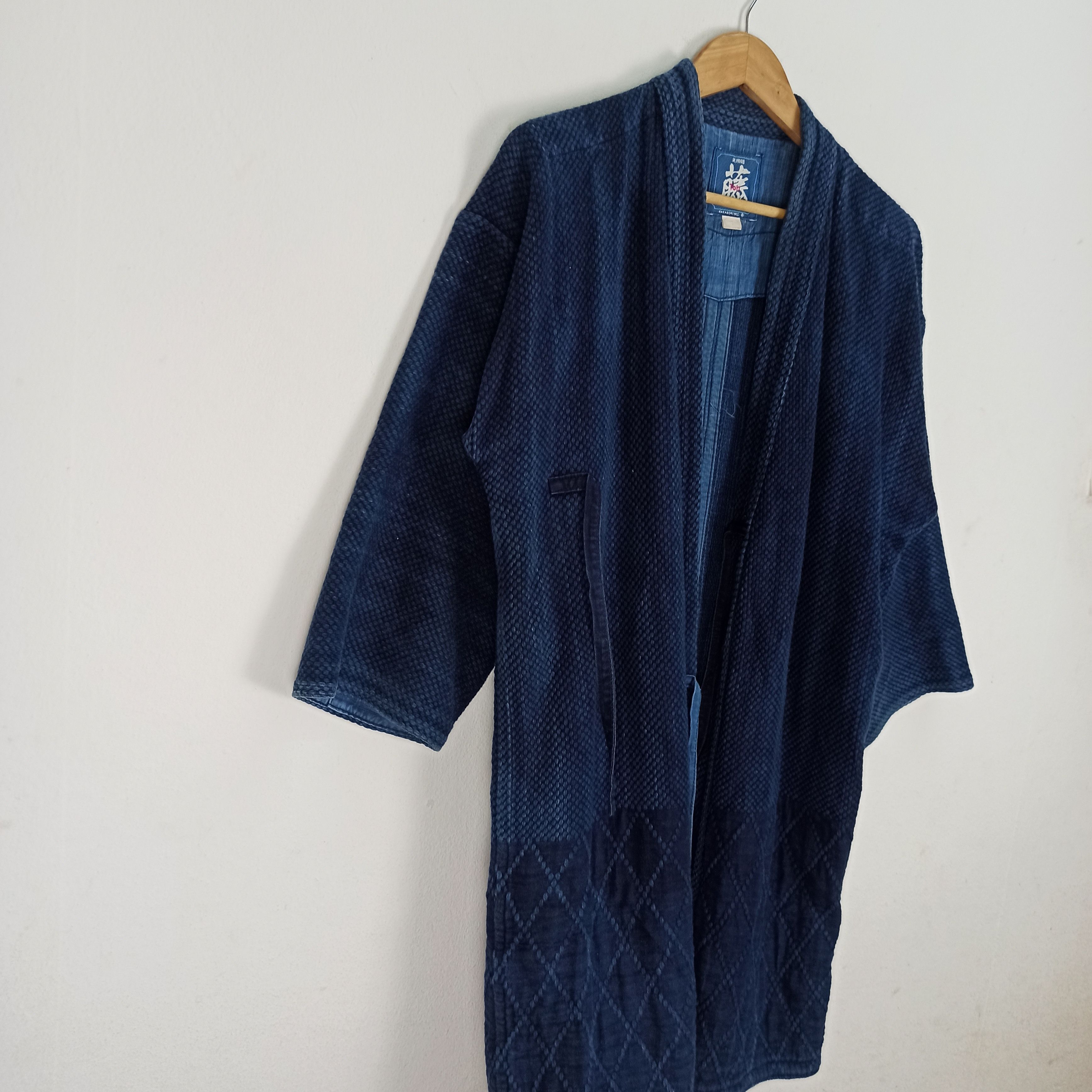Indigo Vintage Kimono Indigo Japanese Traditional Size US L / EU 52-54 / 3 - 2 Thumbnail