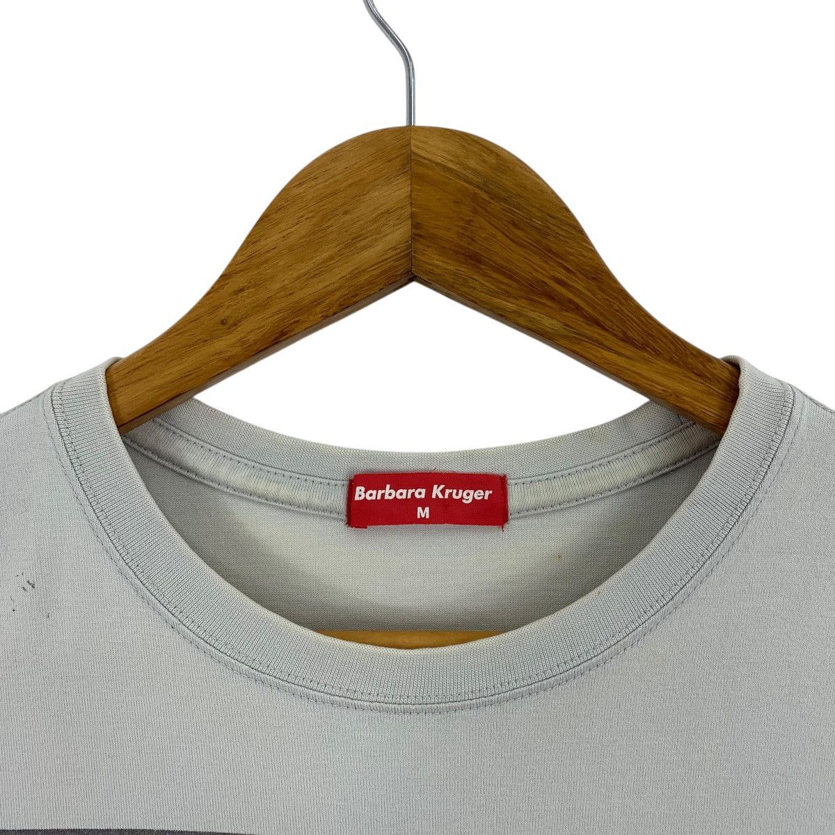 Barbara Kruger × Vintage Vintage BARBARA KRUGER your comfort is my silence tee shirt Size US M / EU 48-50 / 2 - 8 Thumbnail
