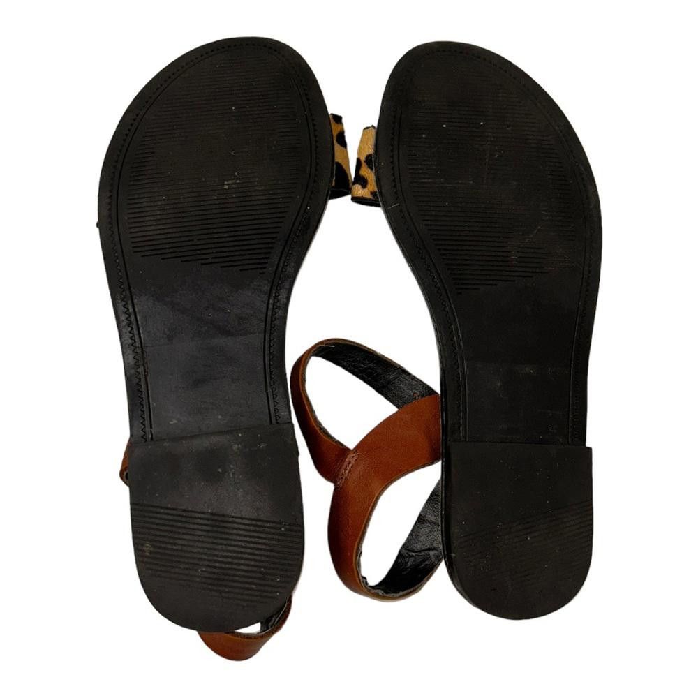 Steve Madden Steve Madden l Dondoo Leopard Print Calf Hair Sandals 7.5 Size US 7.5 / IT 37.5 - 7 Thumbnail