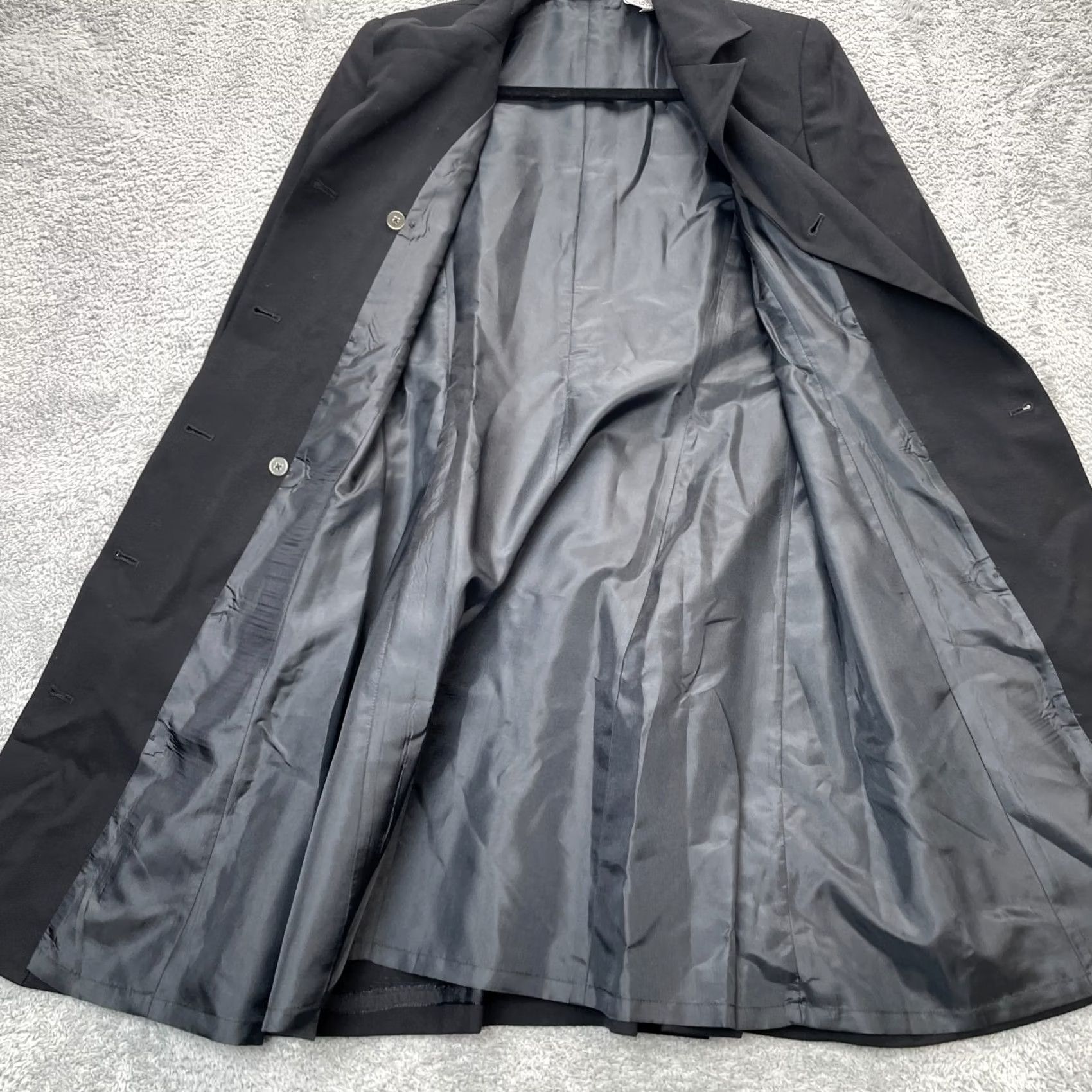 Eddie Bauer VINTAGE Eddie Bauer Jacket Womens XS Black Peacoat Double Breasted Wool Jacket Ladies 2XS Winter Fall Classic Size XXS / US 00 / IT 34 - 3 Thumbnail