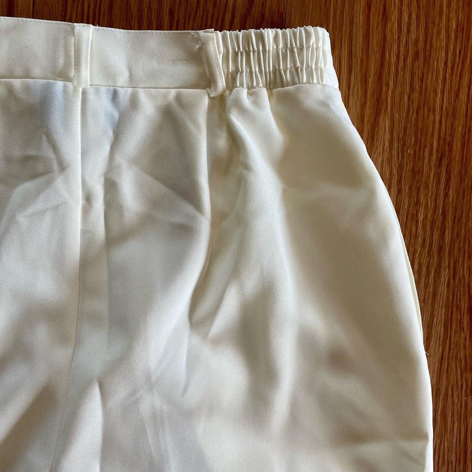 Other BFA Classics Ivory Cream Straight Leg Dress Pants Womens 10 Size 32" / US 10 / IT 46 - 10 Thumbnail