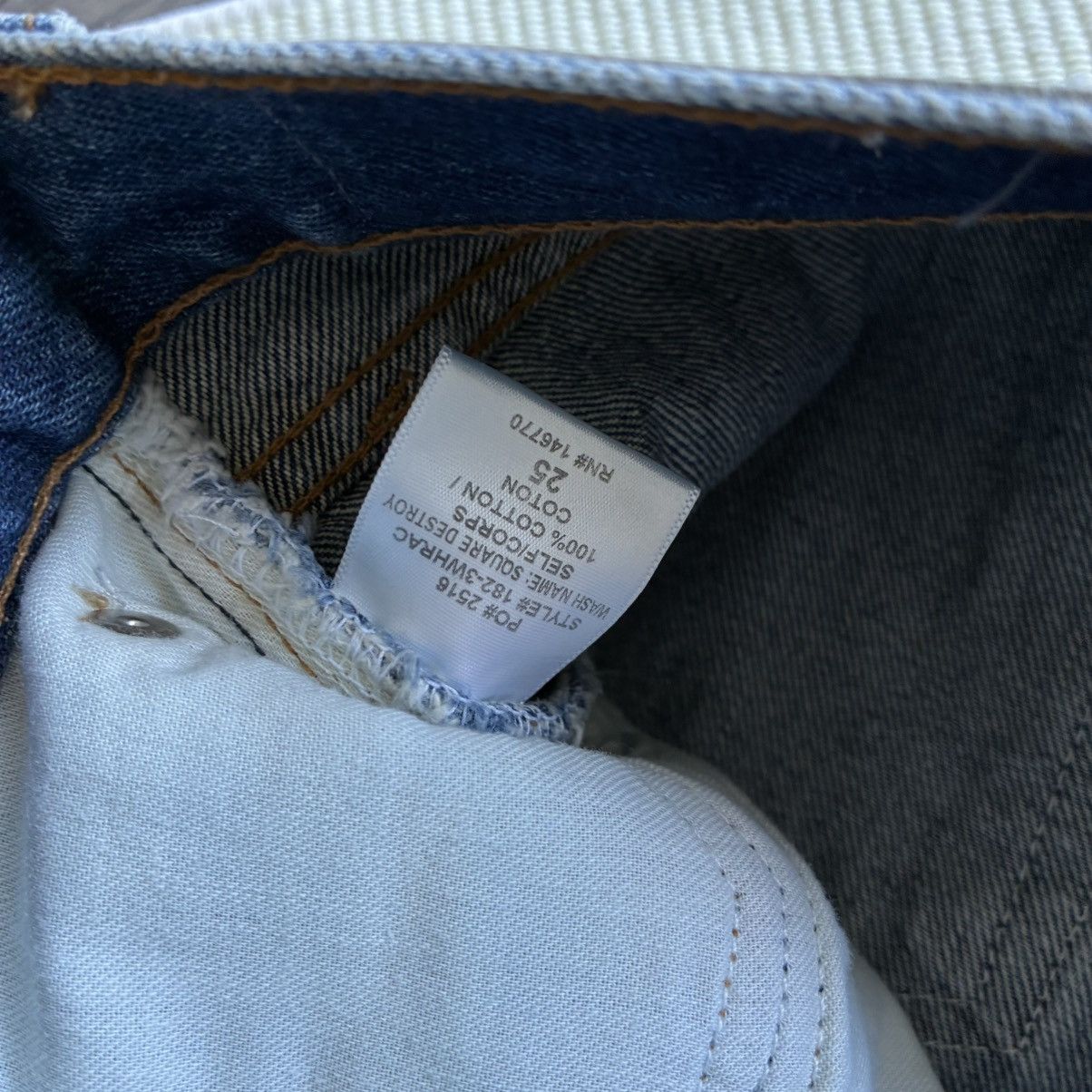 RE/DONE RE/DONE Originals Distressed High Rise Ankle Crop Jeans Size 27" / US 4 / IT 40 - 9 Thumbnail