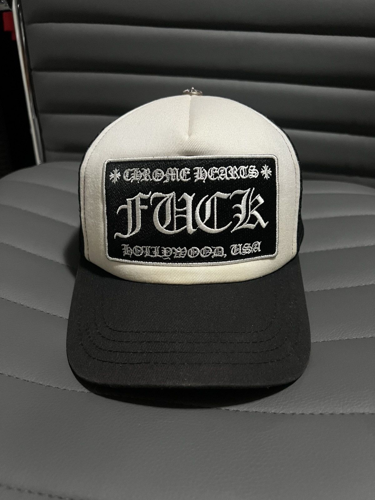Chrome Hearts CH FUCK Trucker Hat