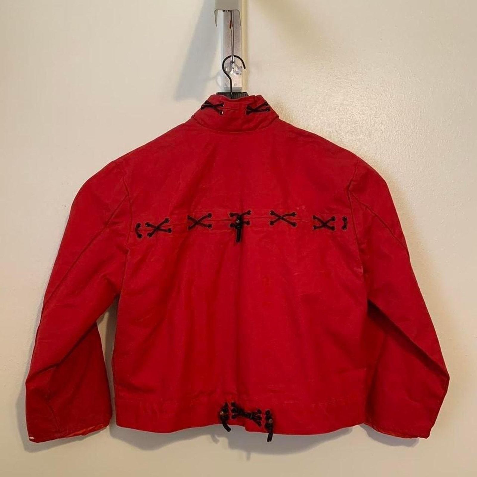 Other Vintage Western Red and black lace up Jacket Size US XL / EU 56 / 4 - 4 Thumbnail