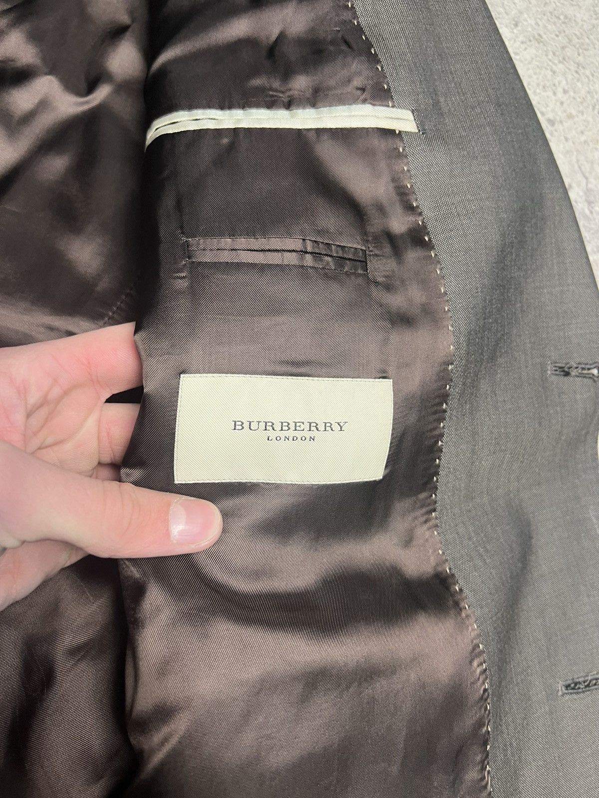 Burberry Crazy Vintage Burberry Blazer Size 42R - 6 Thumbnail