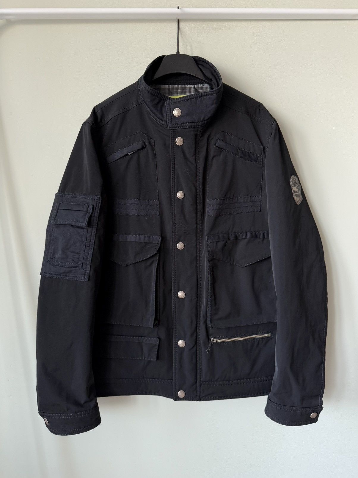 Versace Versace Jeans Couture Multipocket tactic avant garde jacket Size US L / EU 52-54 / 3 - 1 Thumbnail