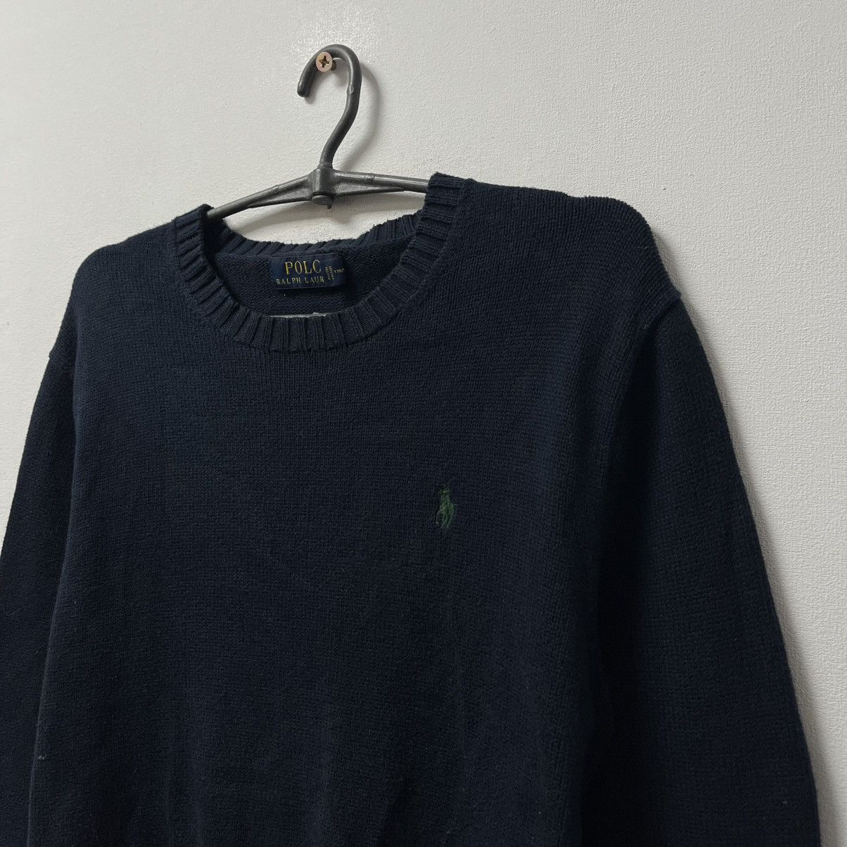 Polo Ralph Lauren Vintage navy blue polo Ralph Lauren Sweater Size US S / EU 44-46 / 1 - 2 Thumbnail