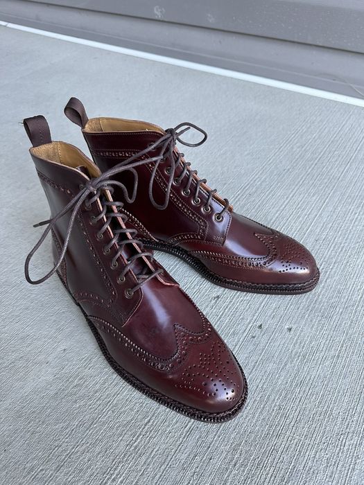 Meermin Meermin Short Wing Boot in Shell Cordovan UK7 | Grailed