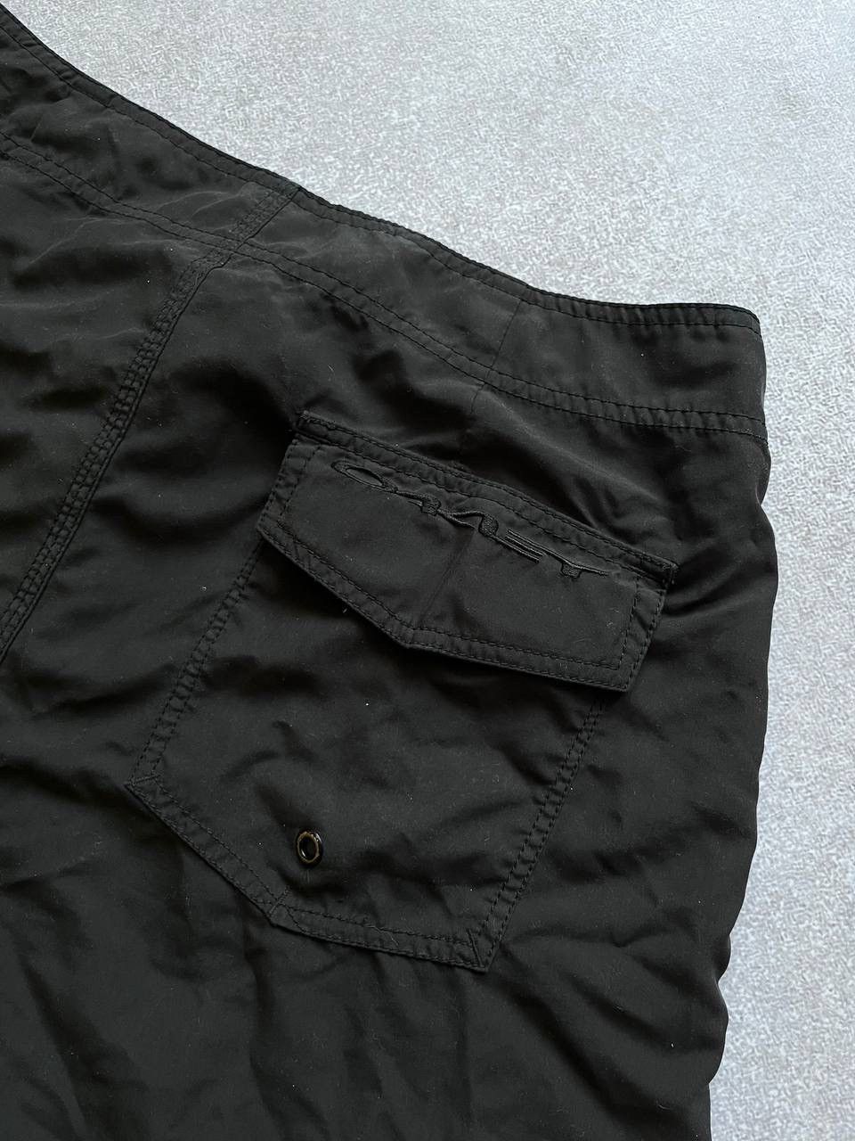 Vintage Oakley Black Nylon Shorts Y2K 34