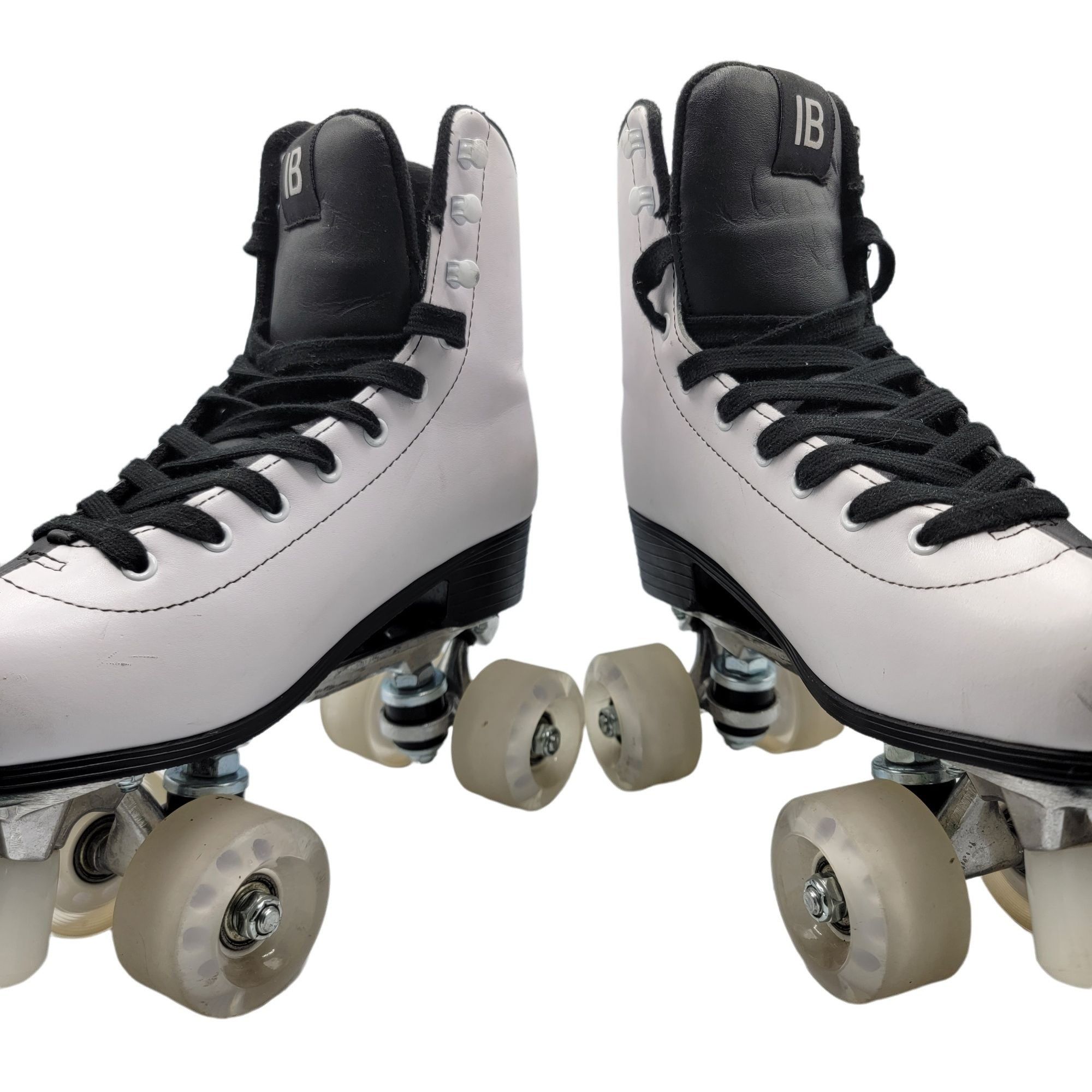 INTENTIONALLY BLANK Intentionally Blank Rollout Partner Skates Black White Women Size US 8 / IT 38 - 3 Thumbnail