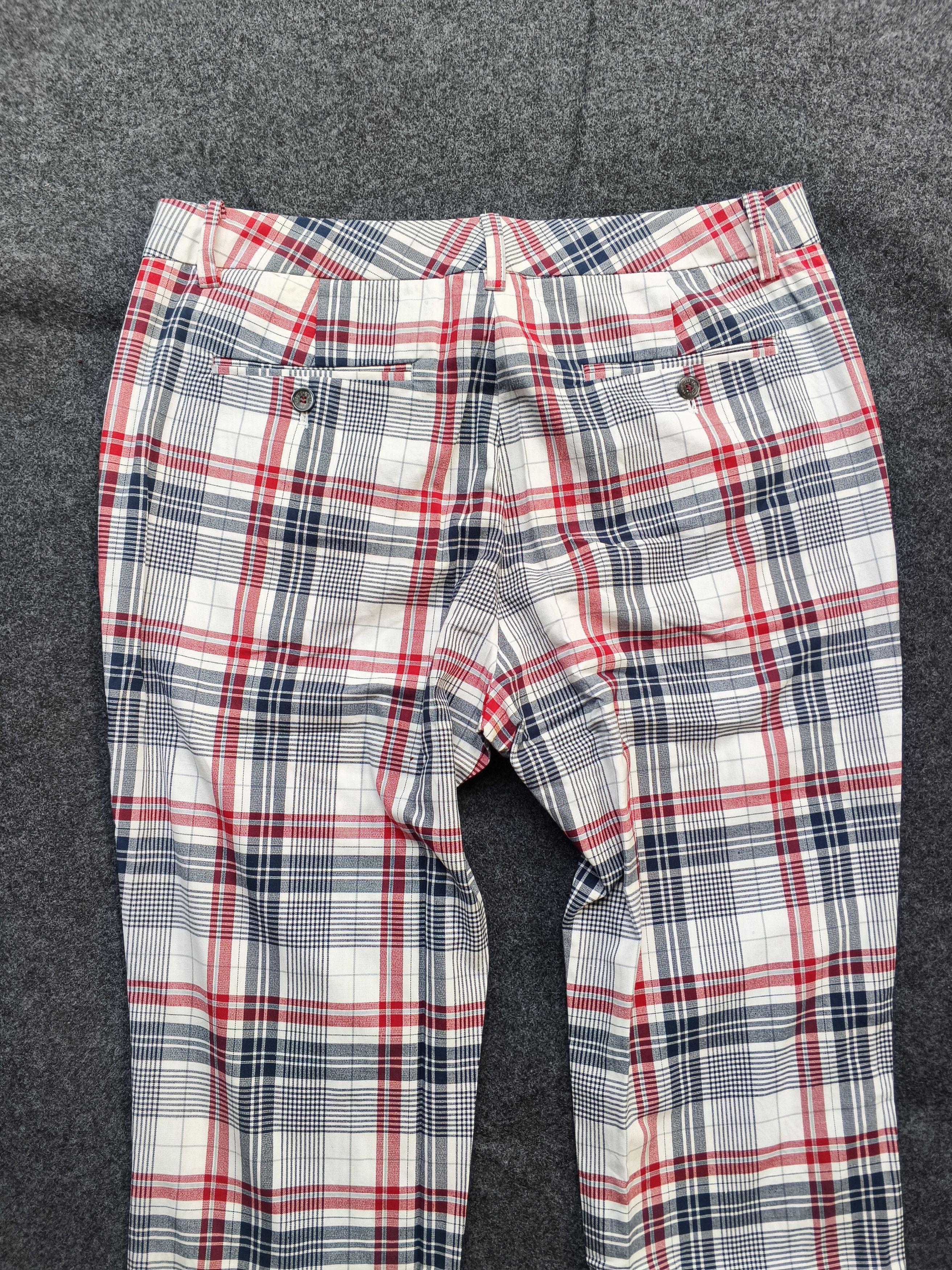 Japanese Brand INED By YOHJI YAMAMOTO PLAID PANT Size US 33 - 4 Thumbnail