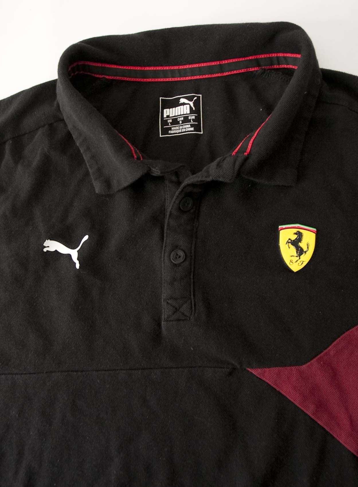 Ferrari × Formula 1 × Puma Ferrari Polo Puma Size L Black Formula One Size US L / EU 52-54 / 3 - 1 Thumbnail