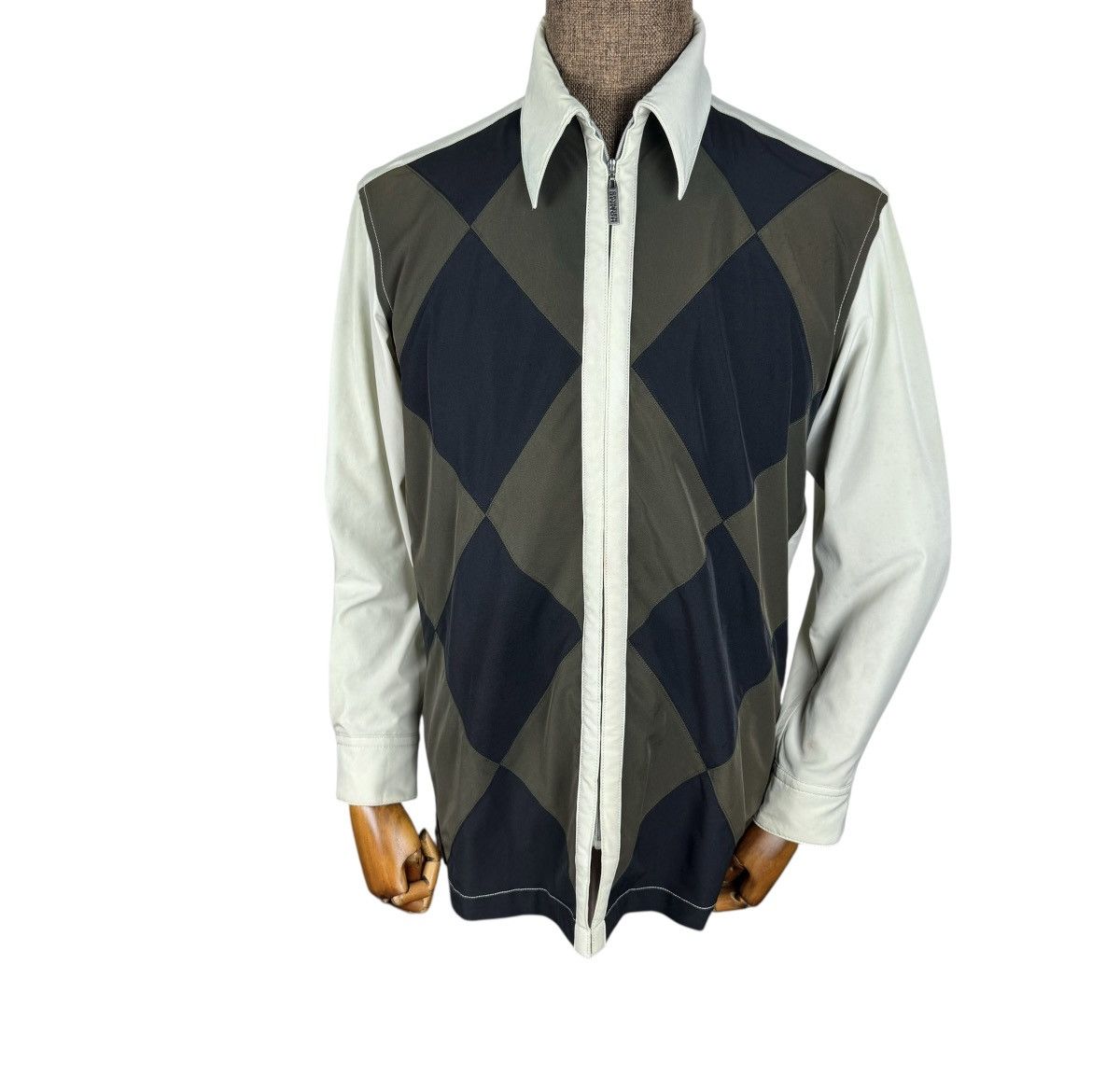 Gaultier Homme Objet ☀️JPG OBJECT DIAMOND ZIPPER SUMMER JACKET Size US S / EU 44-46 / 1 - 1 Thumbnail