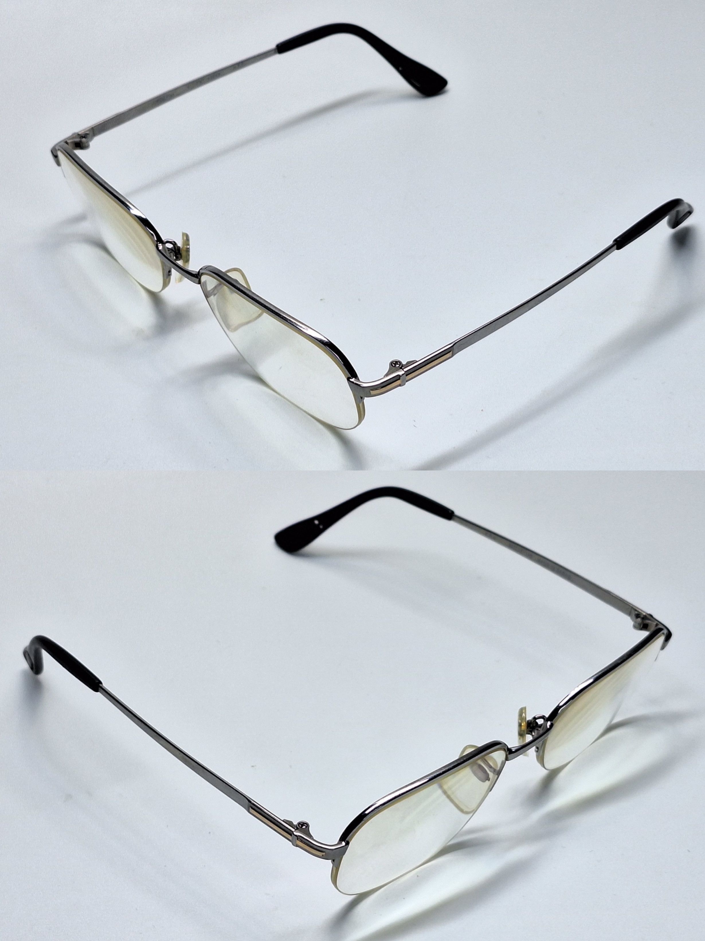 Other Mild Flex FNT-4304N Made in Sabae Titanium Half-Rim Eyeglass Size ONE SIZE - 8 Thumbnail