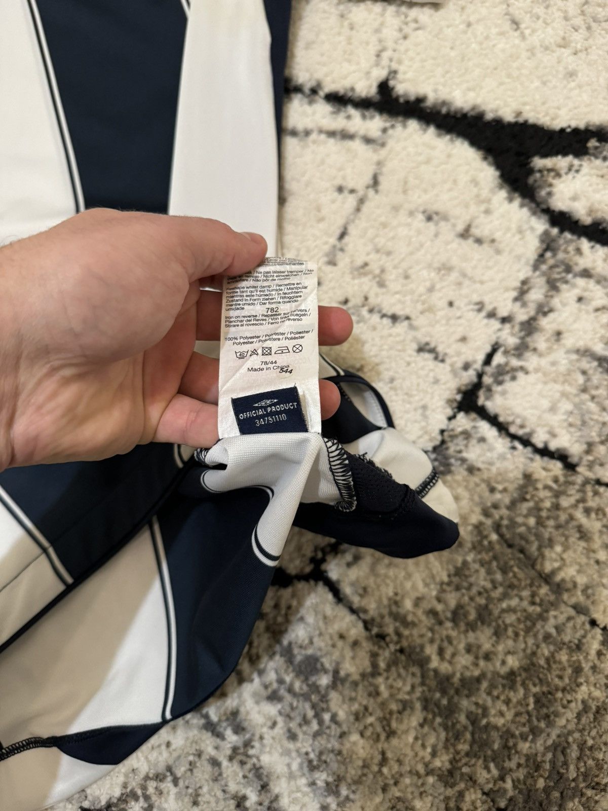 Umbro × Vintage Vintage West Bromwich Albion 2008/09 Umbro Jersey Blokcore Size US XXL / EU 58 / 5 - 10 Thumbnail