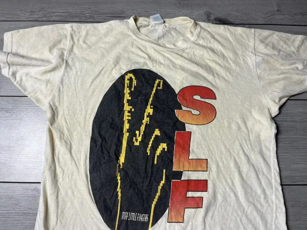 Band Tees Vintage Stiff Little Fingers tour tee 80s Size US S / EU 44-46 / 1 - 3 Thumbnail