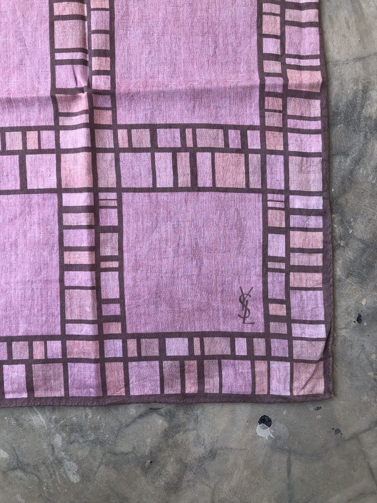 Yves Saint Laurent Vintage YSL Handkerchief Neckerchief Bandana Size ONE SIZE - 3 Thumbnail