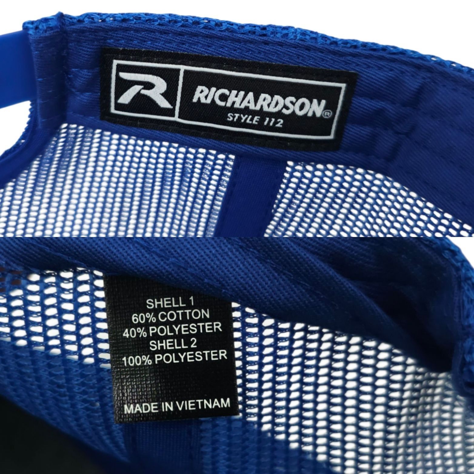 Richardson SMG Trailers Mesh Snapback Cap Trucker Embroidered Logo Size ONE SIZE - 8 Thumbnail