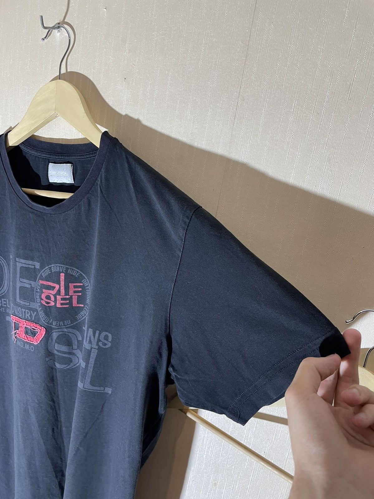 Diesel × Vintage Diesel vintage streetwear T shirt 90s Size US XL / EU 56 / 4 - 6 Thumbnail