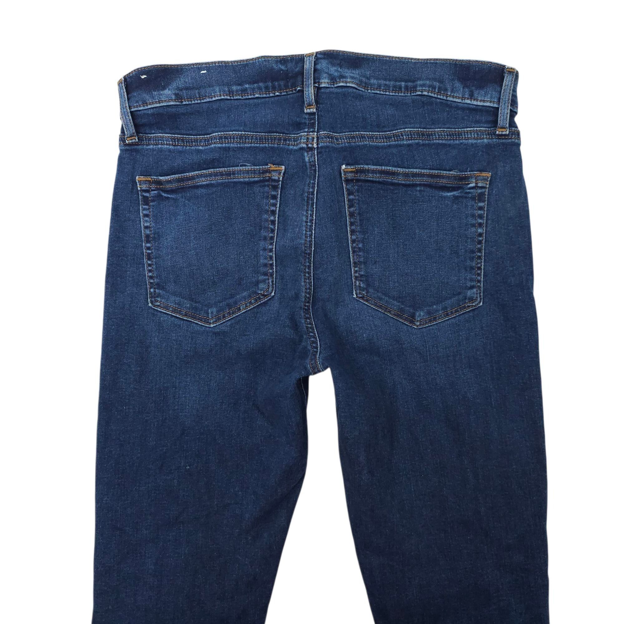 Loft Loft Modern Skinny Crop Jeans Womens Size 28/6 Mid Rise Dark Size 29" - 10 Thumbnail