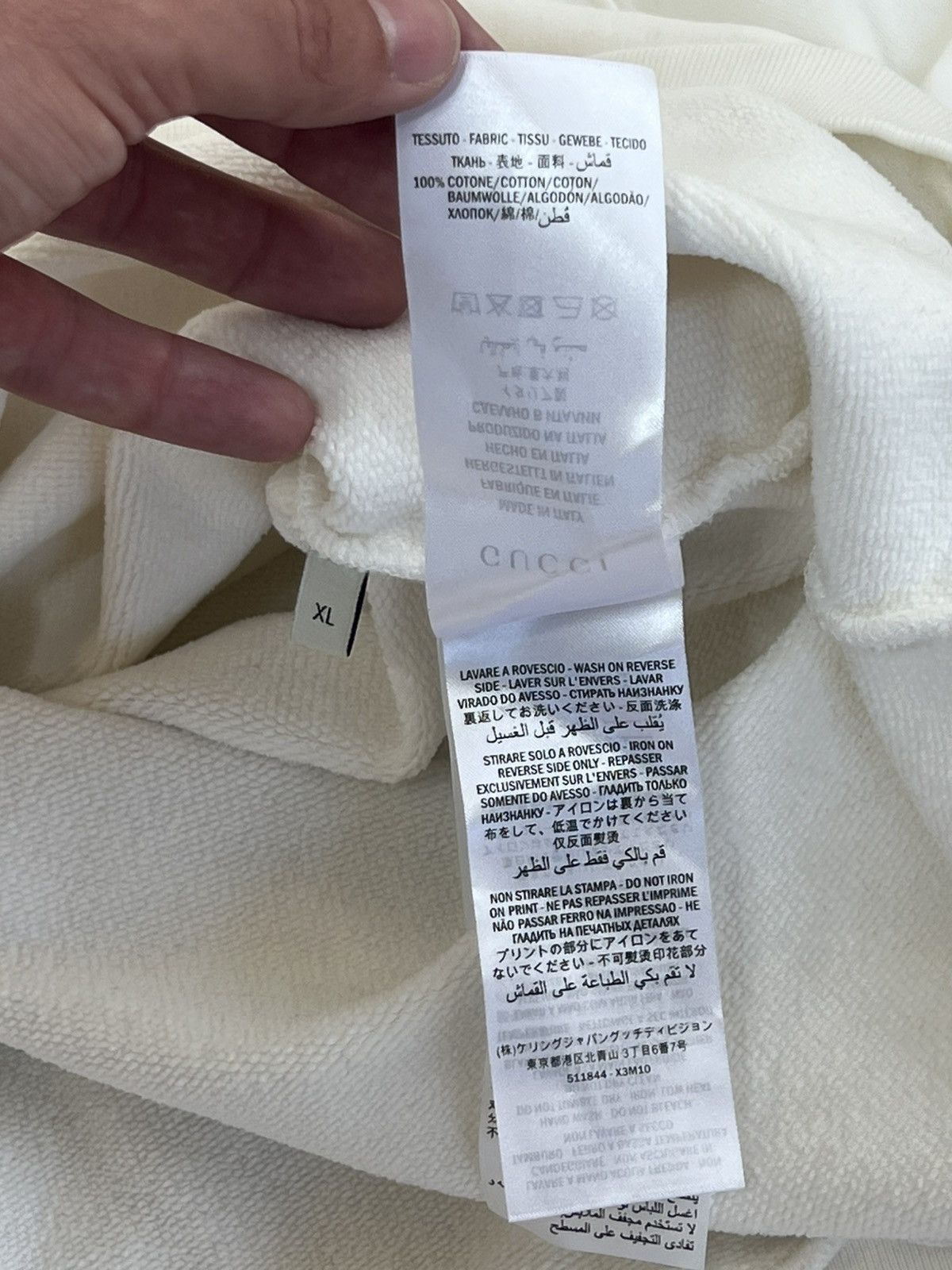 Gucci Gucci Crewneck Size US XL / EU 56 / 4 - 8 Thumbnail