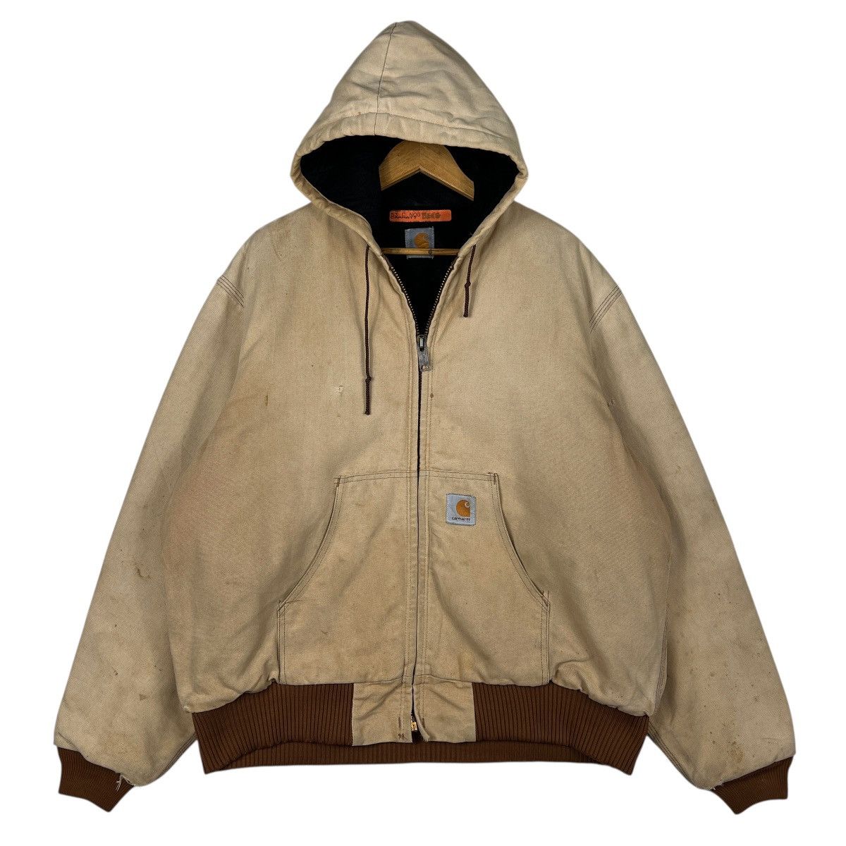 Carhartt 🔥 Vintage Carhartt Active Quilted Liner Duck Canvas Jacket Size US XL / EU 56 / 4 - 2 Thumbnail