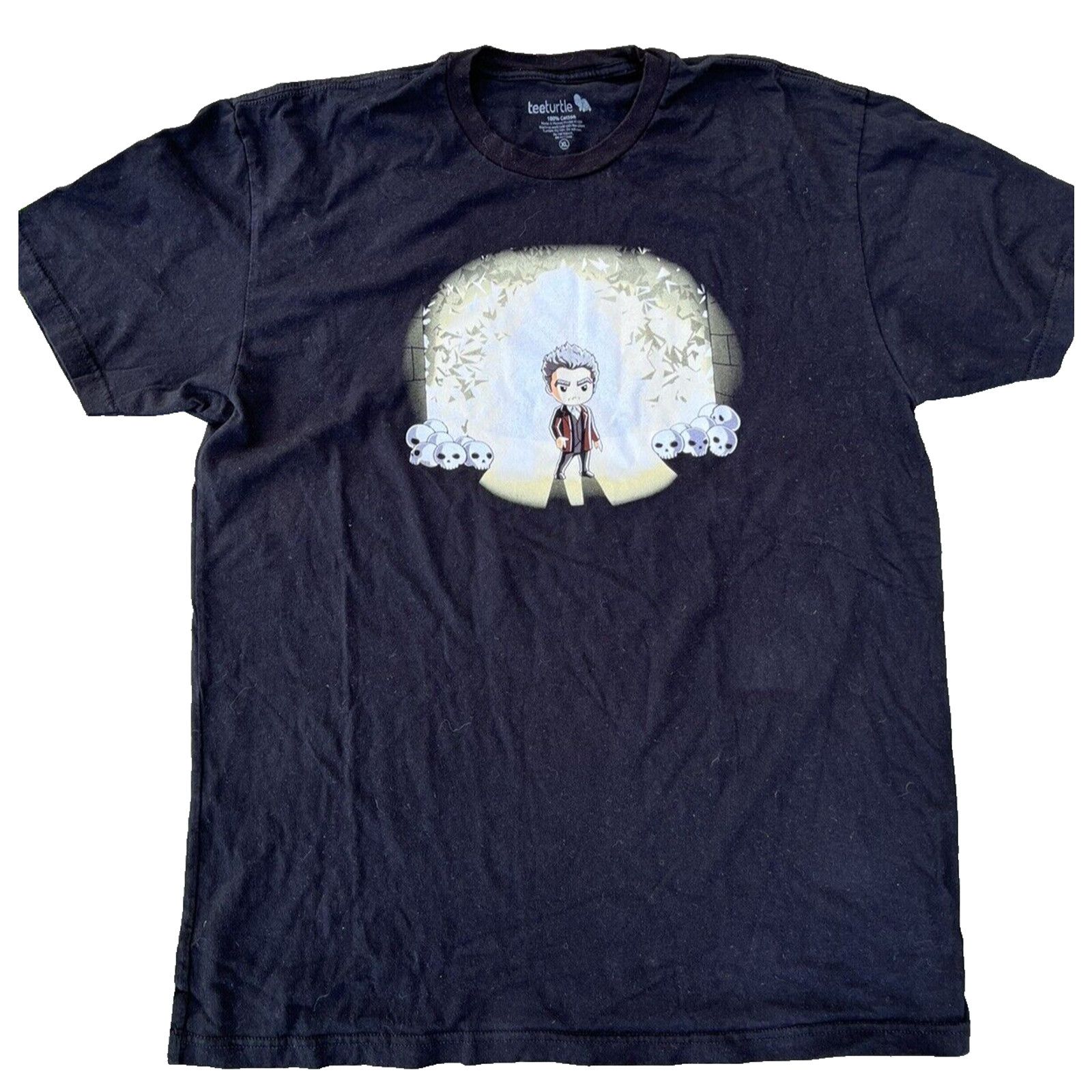 Teefury Teeturtle tee 100% cotton size XL black t shirt A000182 Size US XL / EU 56 / 4 - 2 Thumbnail