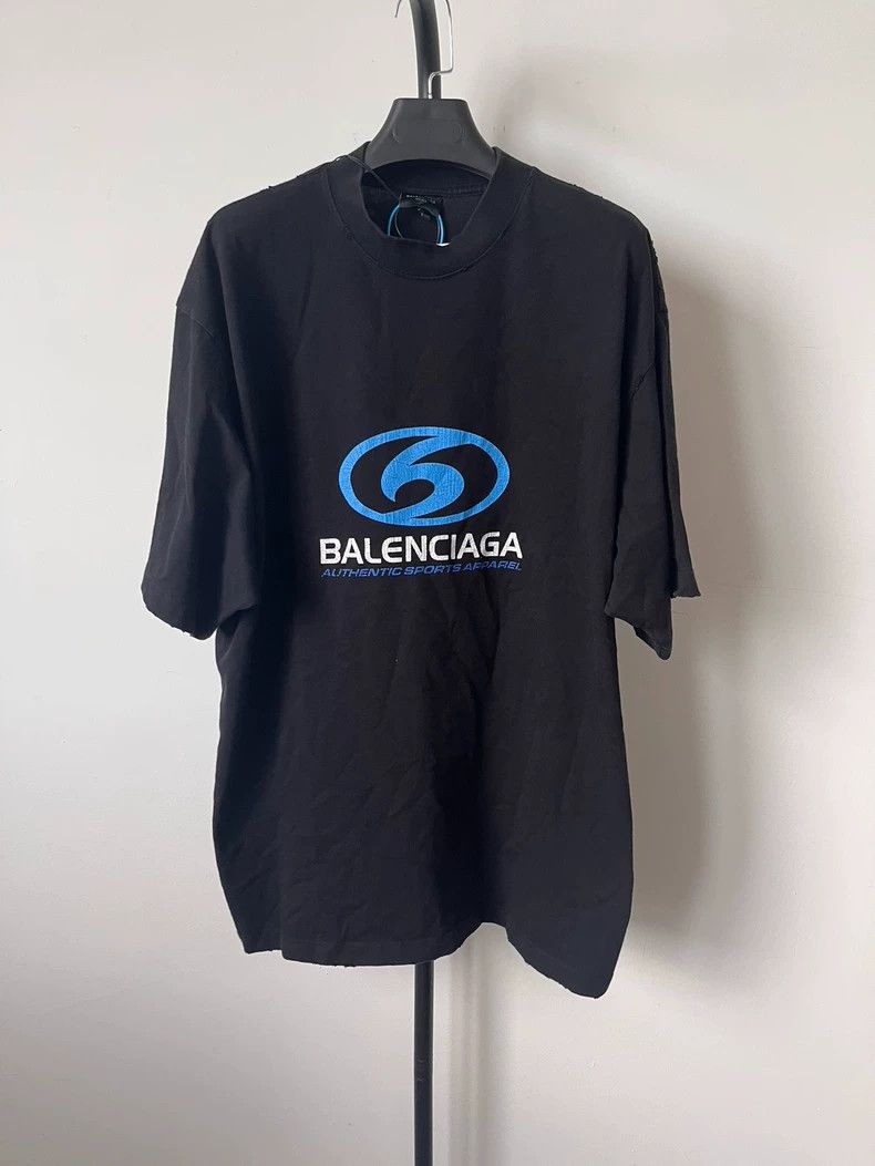 Balenciaga Balenciaga Surf logo short sleeves Size US M / EU 48-50 / 2 - 1 Thumbnail