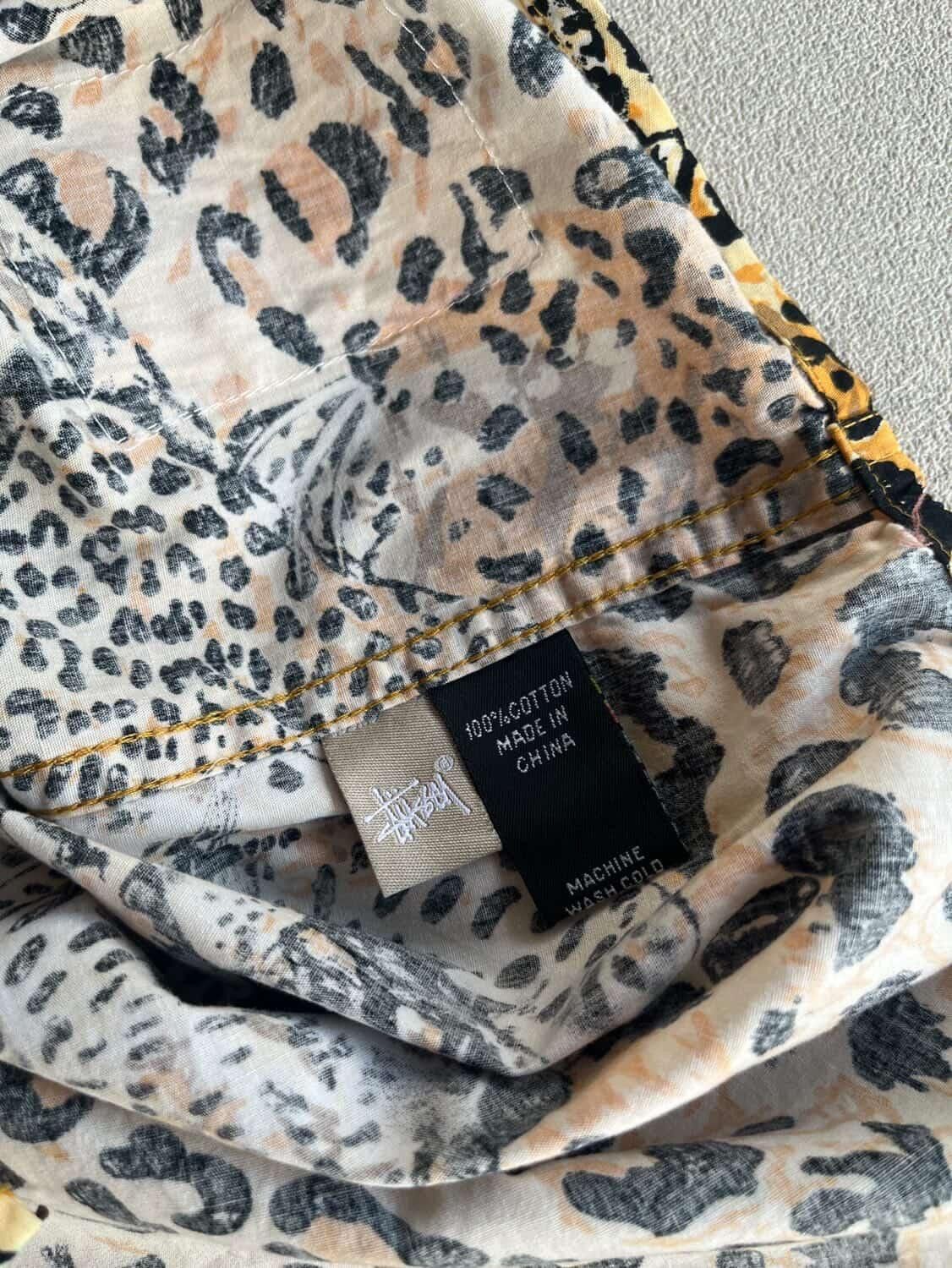 Stussy Stussy Leopard Wild Life Shirt Size US S / EU 44-46 / 1 - 6 Thumbnail