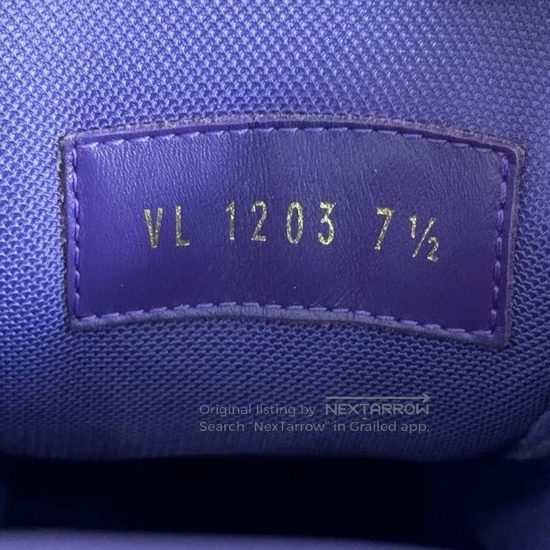 Louis Vuitton Louis Vuitton Trainer Purple Crocodile Fat Ding Board Shoe Size US 7.5 / EU 40-41 - 7 Thumbnail
