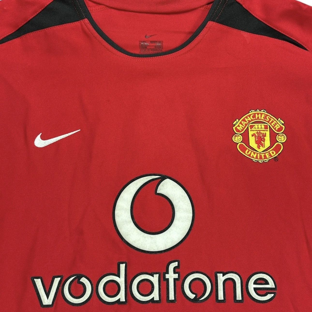 Nike Manchester United 2003/04 Ronaldo Home Vintage Soccer Jersey Size US L / EU 52-54 / 3 - 4 Thumbnail