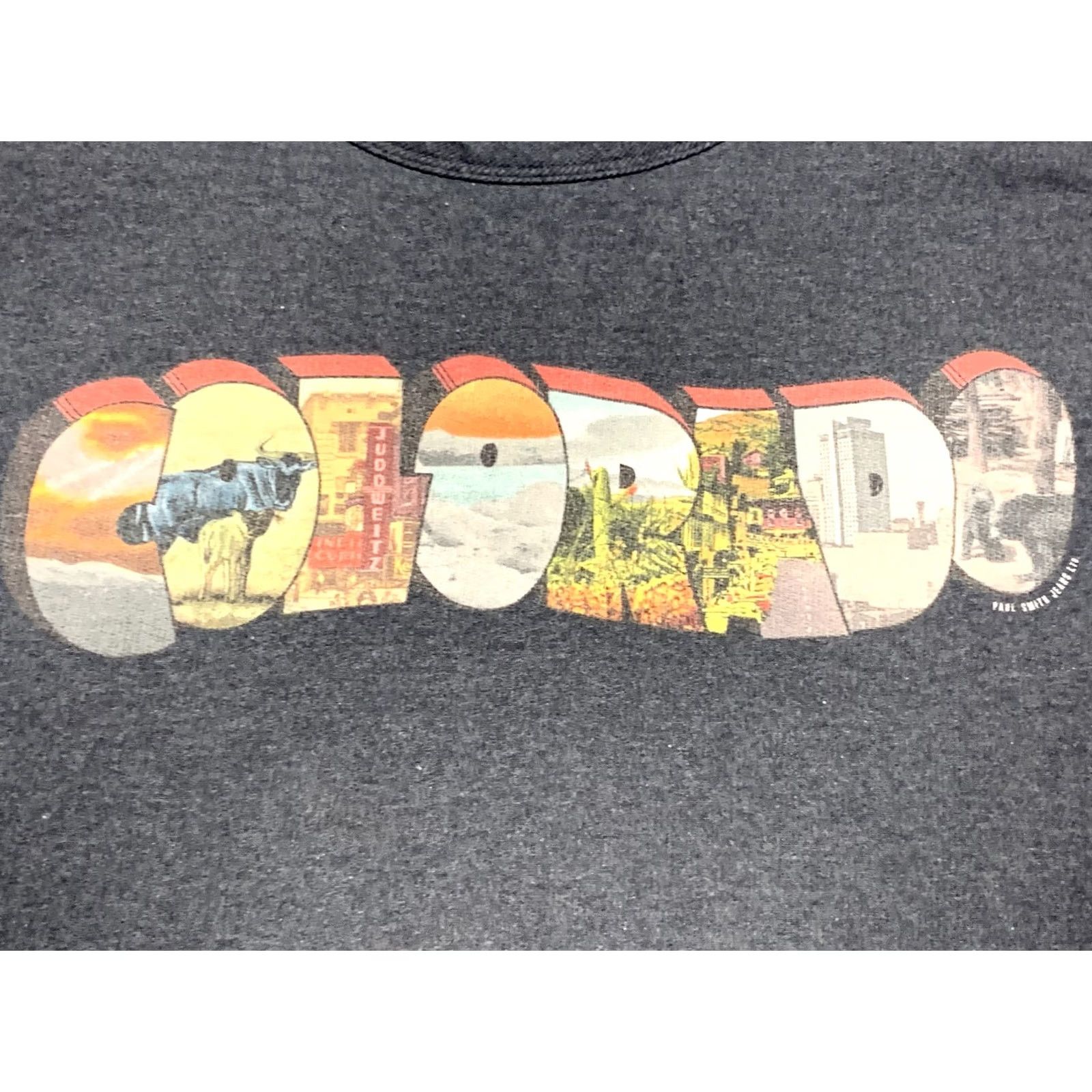 Paul Smith PAUL SMITH COLORADO Heathered Grey Pullover Sweatshirt Cotton Size XL Shirt Mens Pullover Colorado Graphic 100% Cotton Grey Multicolor 80s? Size US L / EU 52-54 / 3 - 5 Thumbnail