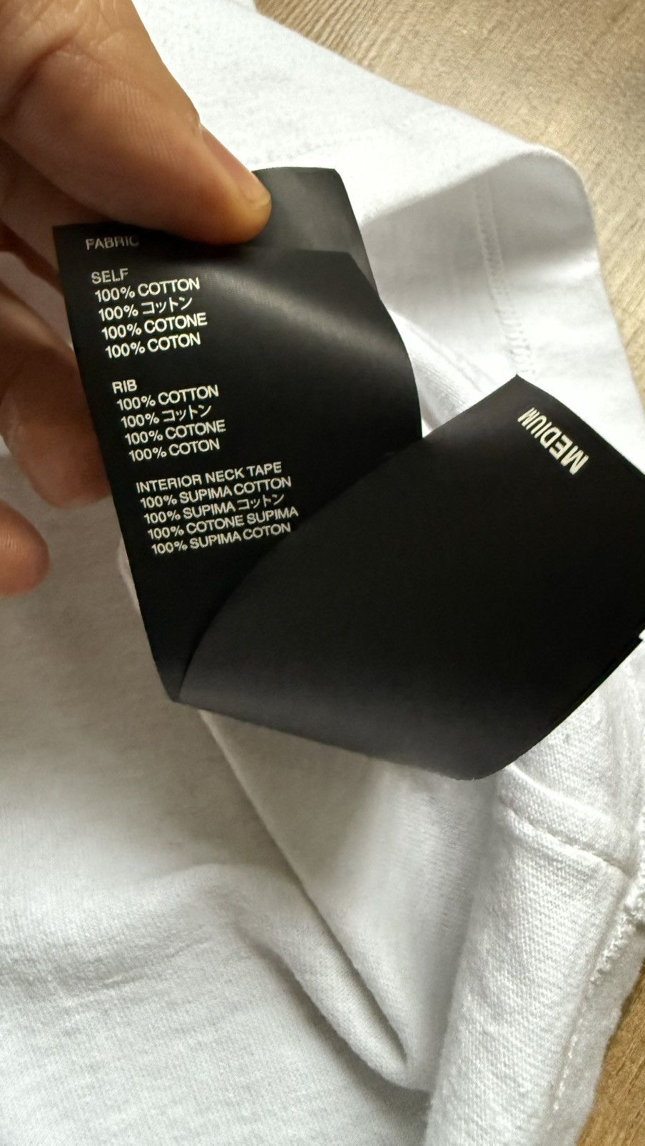 Fear of God Fear of God Sixth Collection FG Tee Size US M / EU 48-50 / 2 - 8 Thumbnail