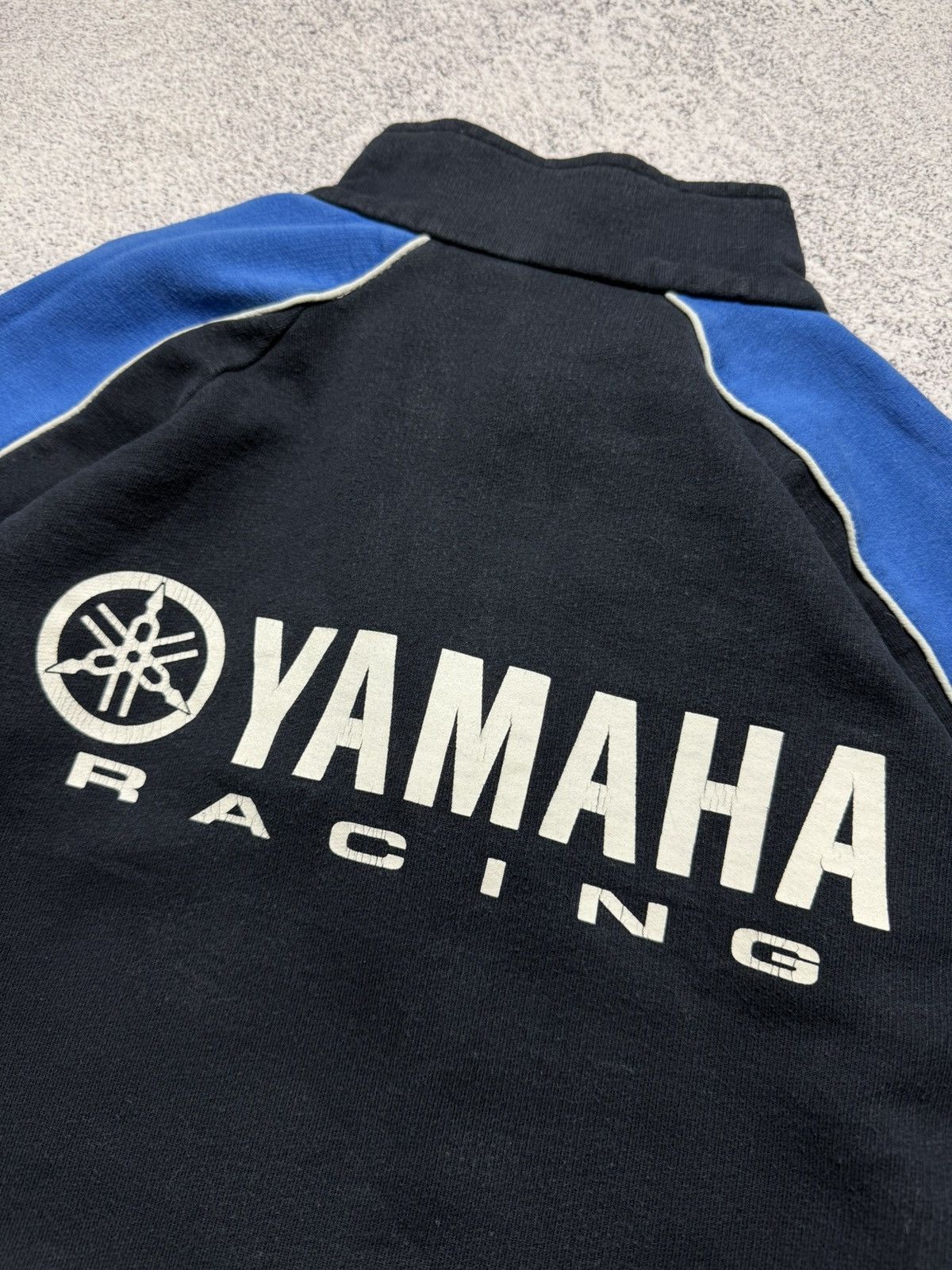 Yamaha Vintage Yamaha Half Zip Sweatshirt Moto Racing NASCAR Style Size US XL / EU 56 / 4 - 14 Thumbnail