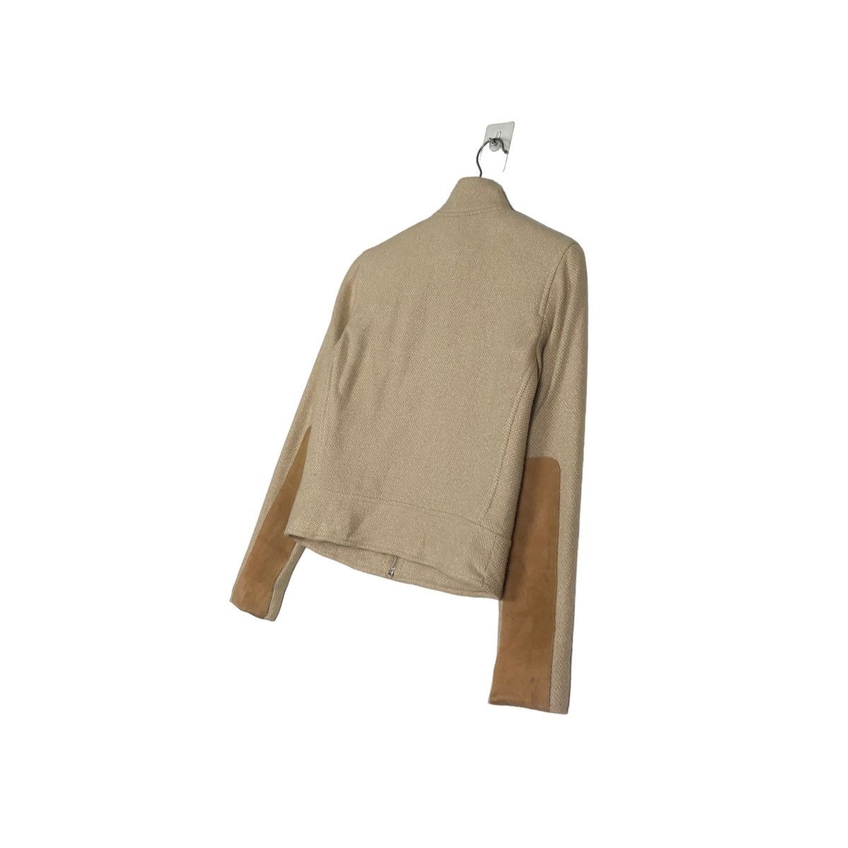 Japanese Brand Green Label Ralph Lauren Cropped Biker Jacket Leather Parts Size US XXS / EU 40 - 10 Thumbnail