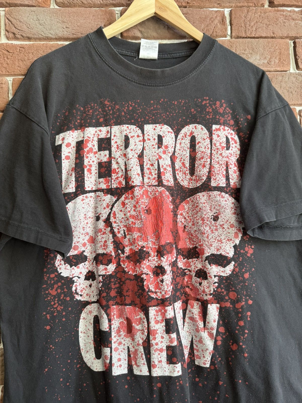 Band Tees Vintage 00s Don Rock Terror Wordwide Fuck Control band Tee Size US XL / EU 56 / 4 - 3 Thumbnail