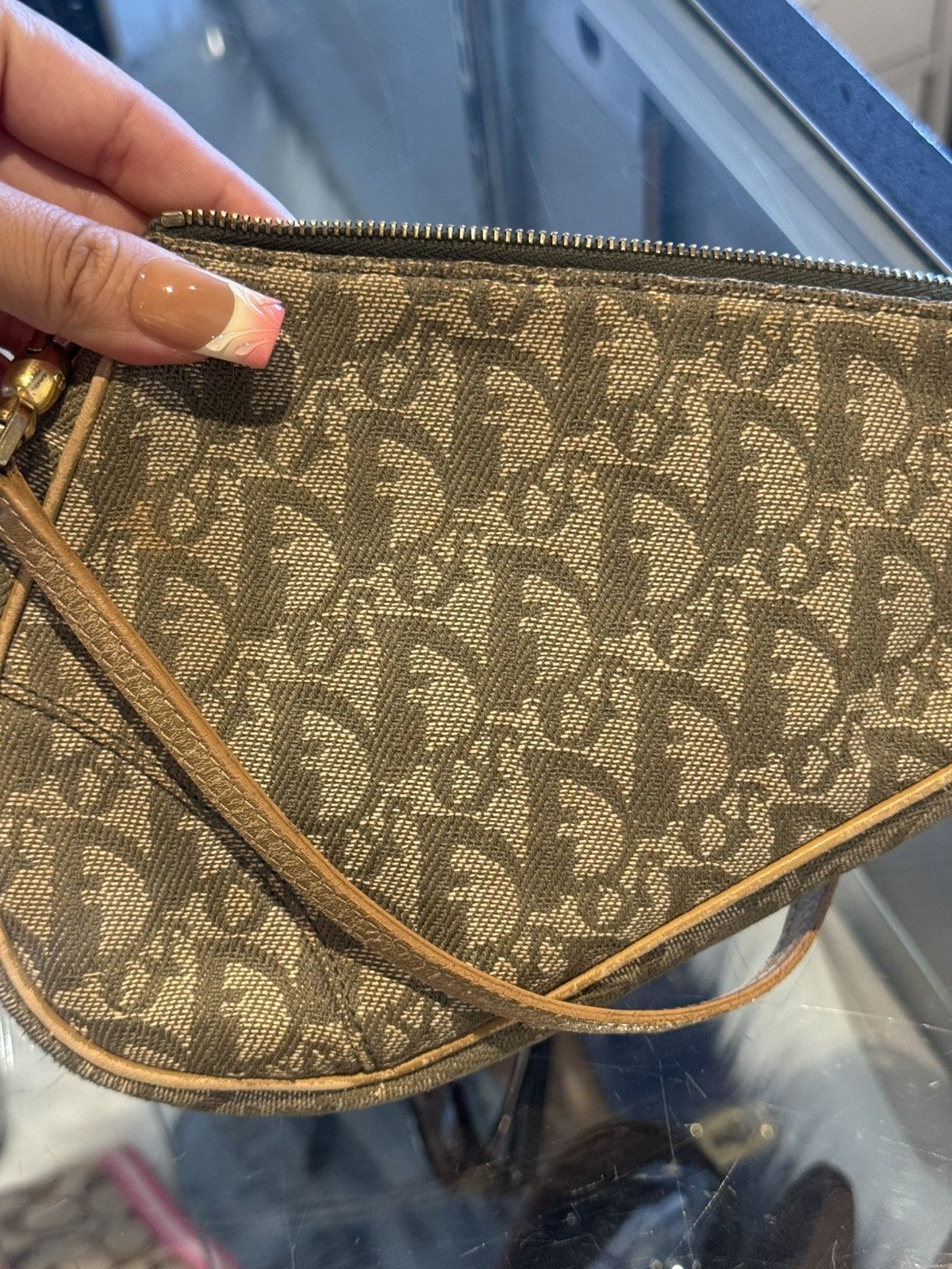 Dior Dior Green Monogram Saddle Size ONE SIZE - 16 Thumbnail