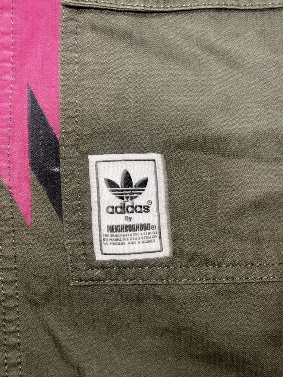 Adidas × Neighborhood 2014 Adidas Neighborhood BDU Olivedrab Shirt mens small Size US S / EU 44-46 / 1 - 3 Thumbnail