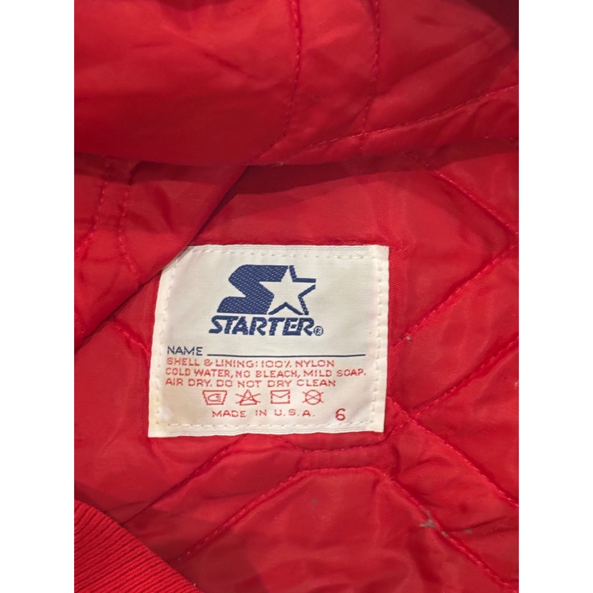 Starter Vintage Starter San Francisco 49ers Authentic NFL Pro Line S Size US XL / EU 56 / 4 - 8 Thumbnail