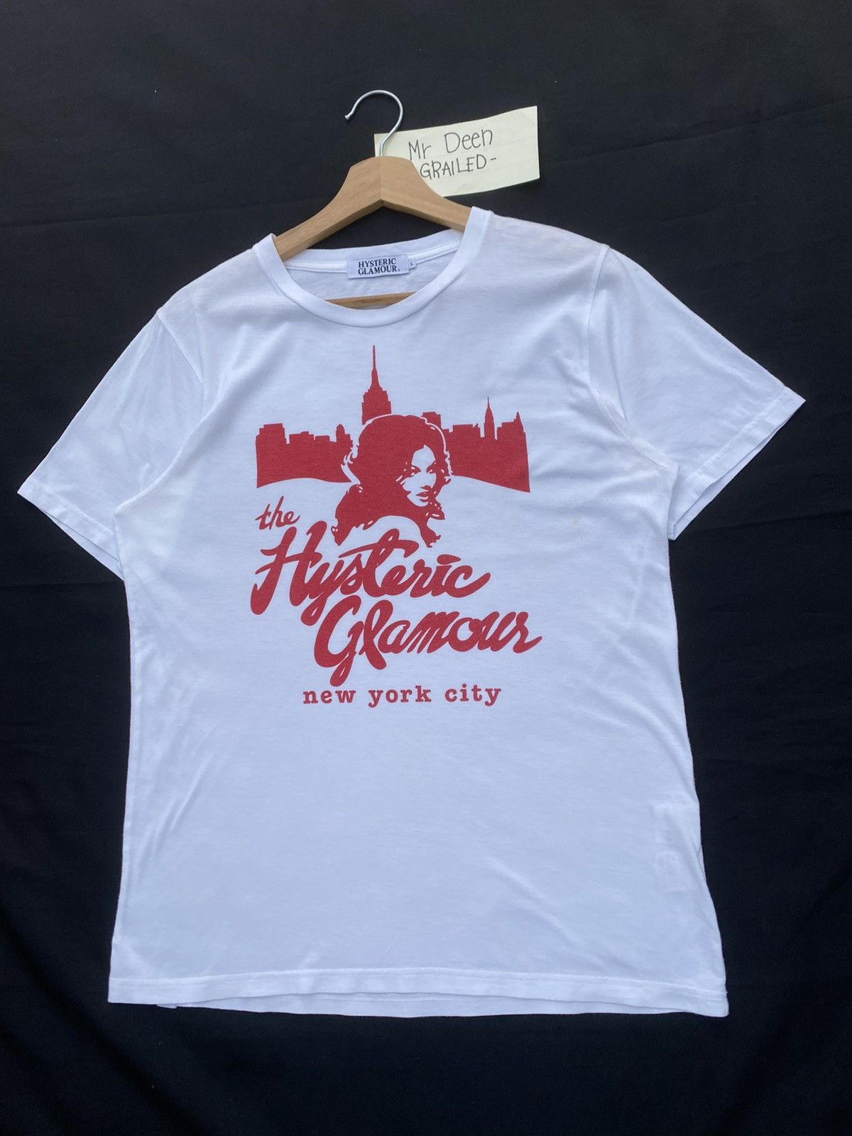 Hysteric Glamour Rare Hysteric Glamour New York City White Tshirt Size US M / EU 48-50 / 2 - 4 Thumbnail