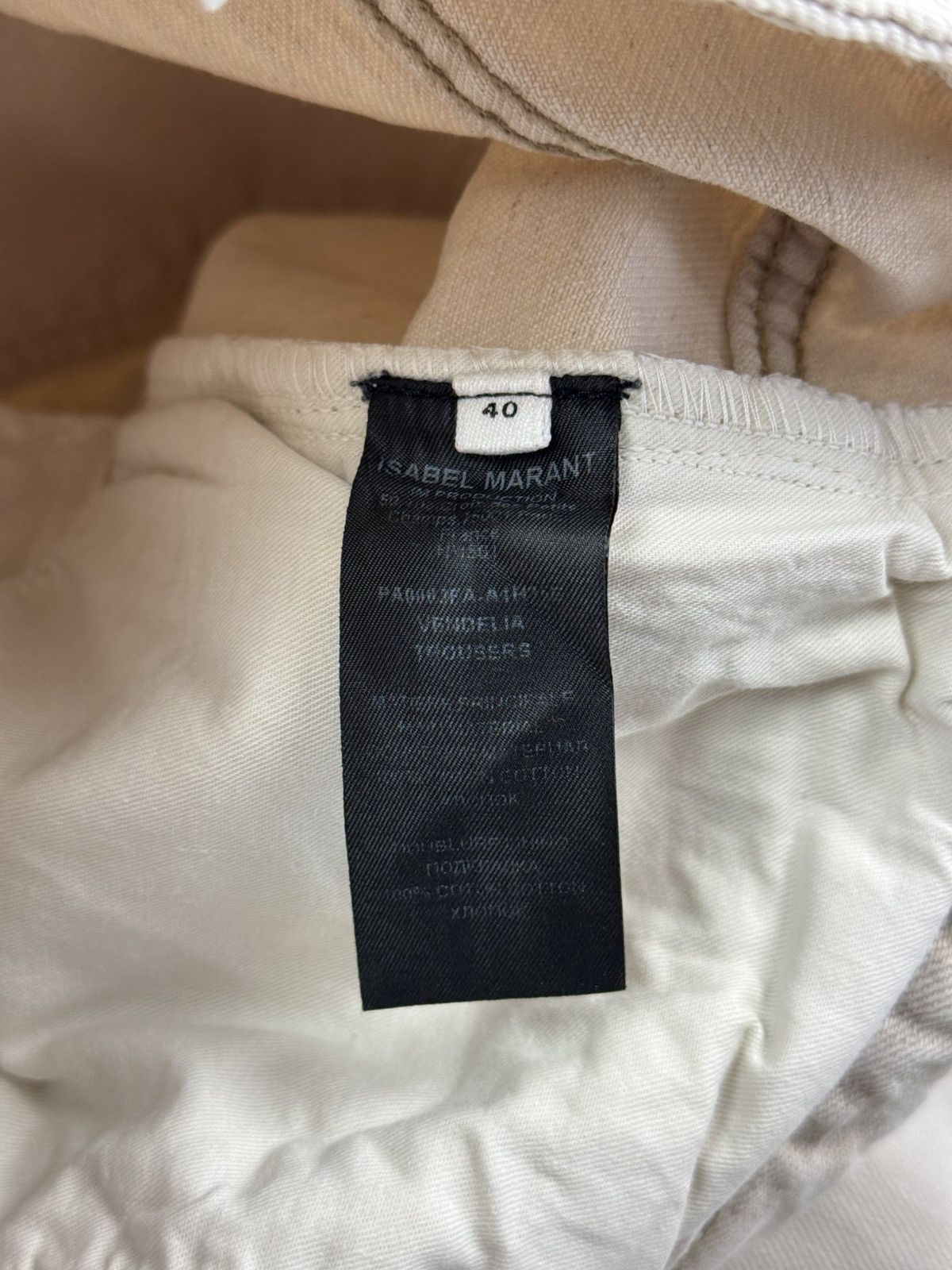 Isabel Marant Etoile Distressed Isabel Marant Etoile Vendelia Women’s Trousers Size 27" / US 4 / IT 40 - 12 Thumbnail